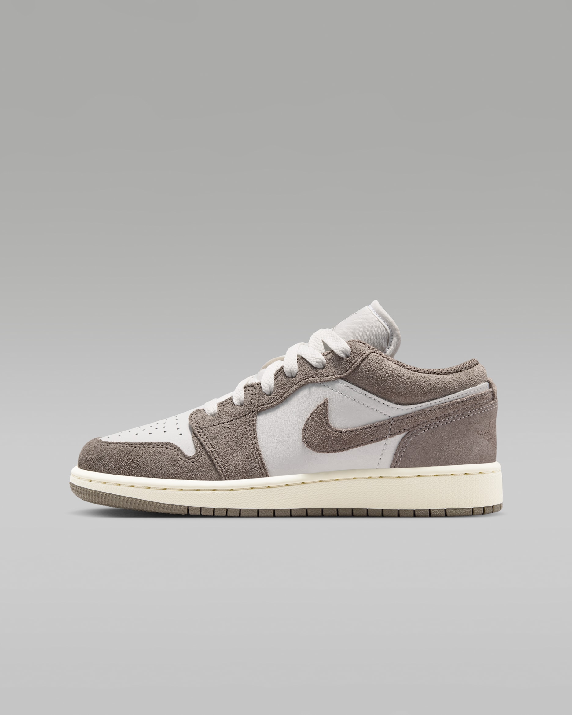 Air Jordan 1 Low — Olive Grey/Summit White/Pale Ivory/Enigma Stone