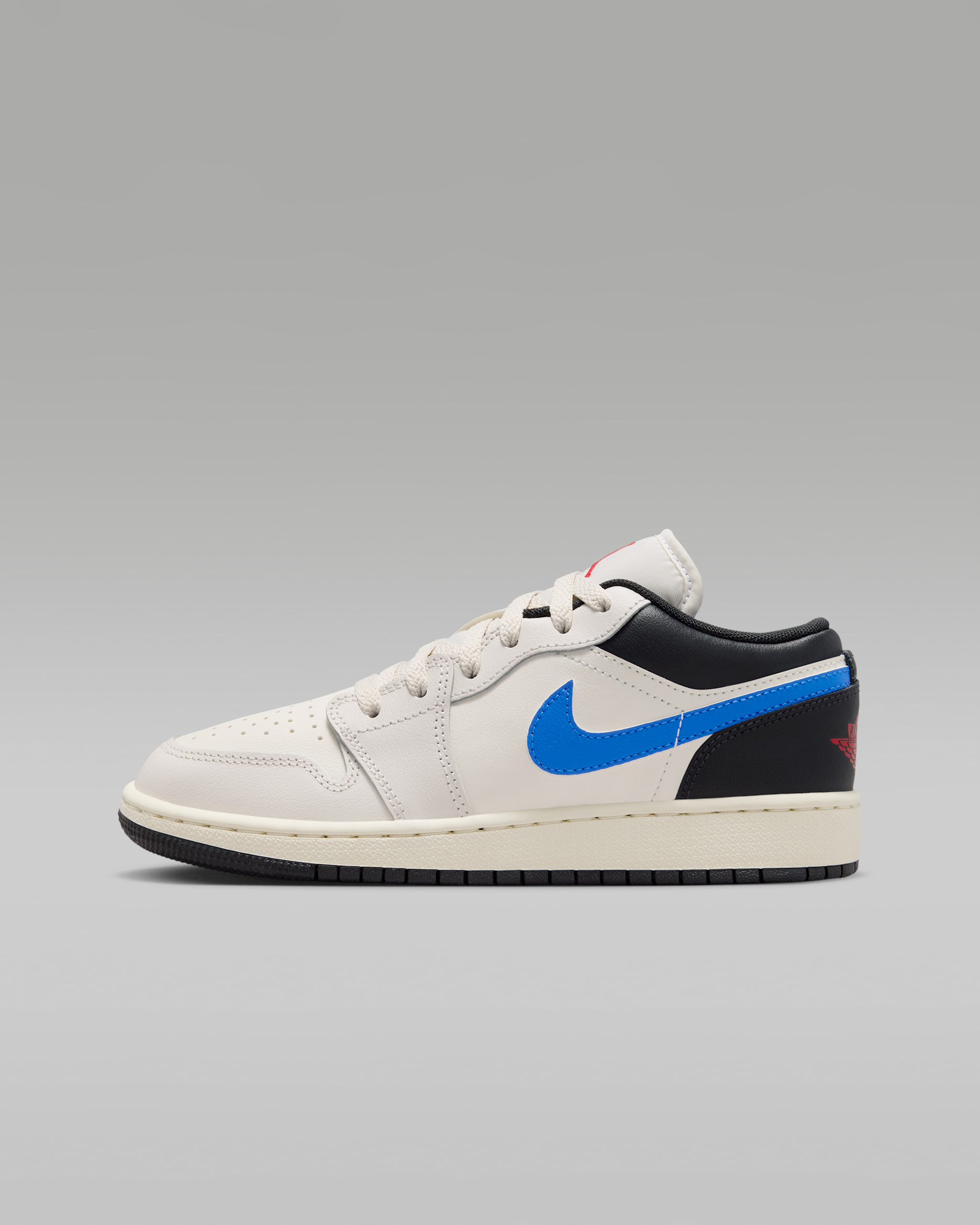 Air Jordan 1 Low — Phantom/Sail/Off-Noir/University Red