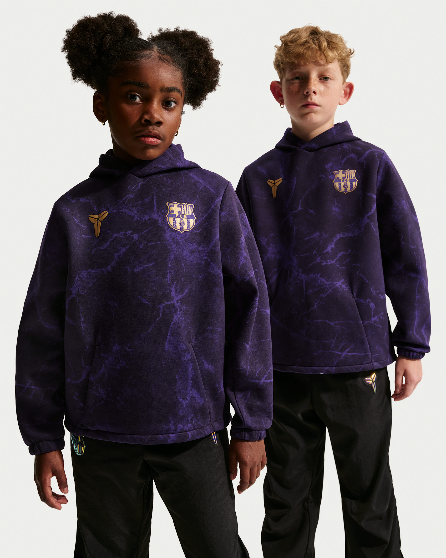 F.C. Barcelona Away — Black/Metallic Gold