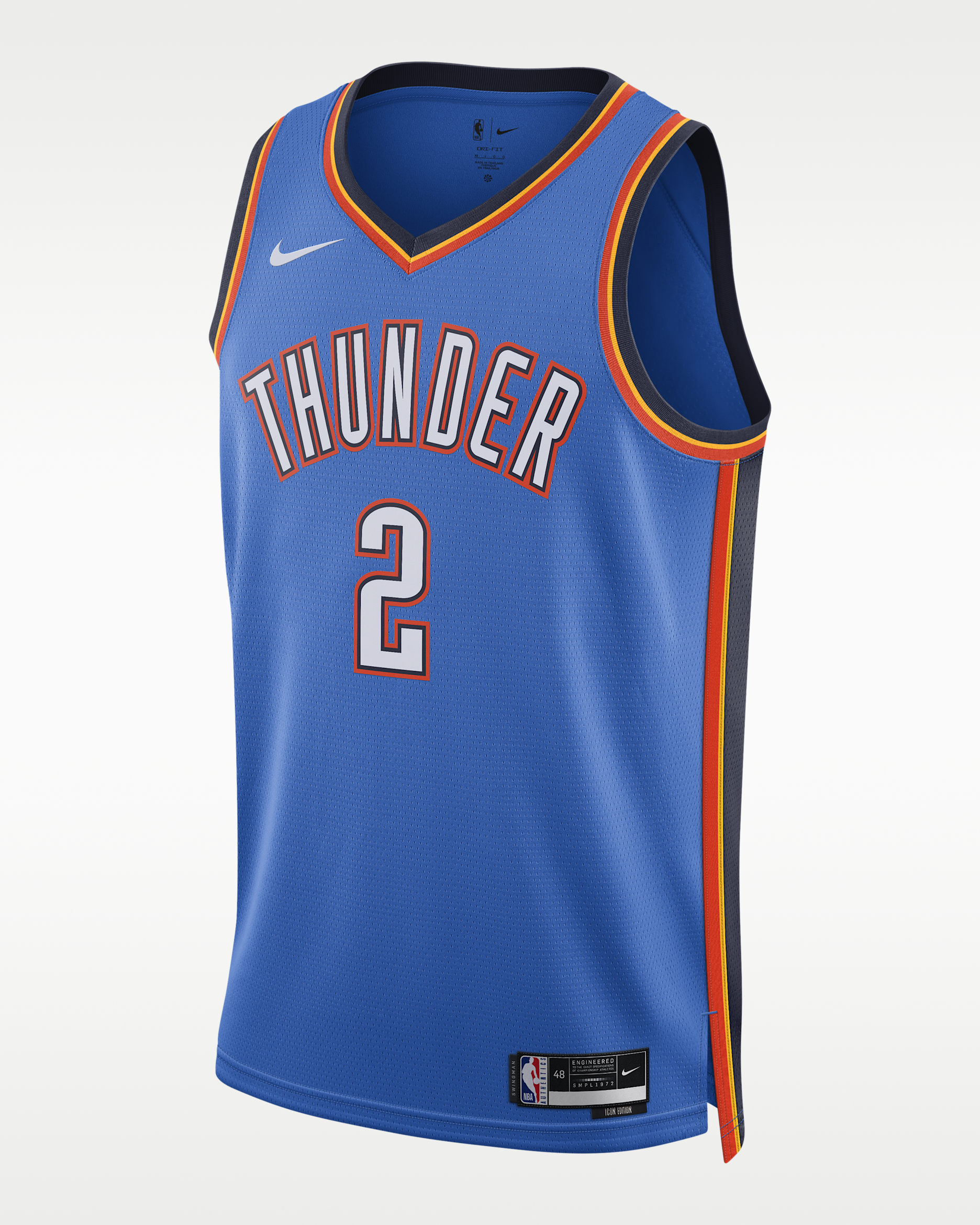 Oklahoma City Thunder Shai Gilgeous-Alexander Icon Edition 2022/23 — Signal Blue