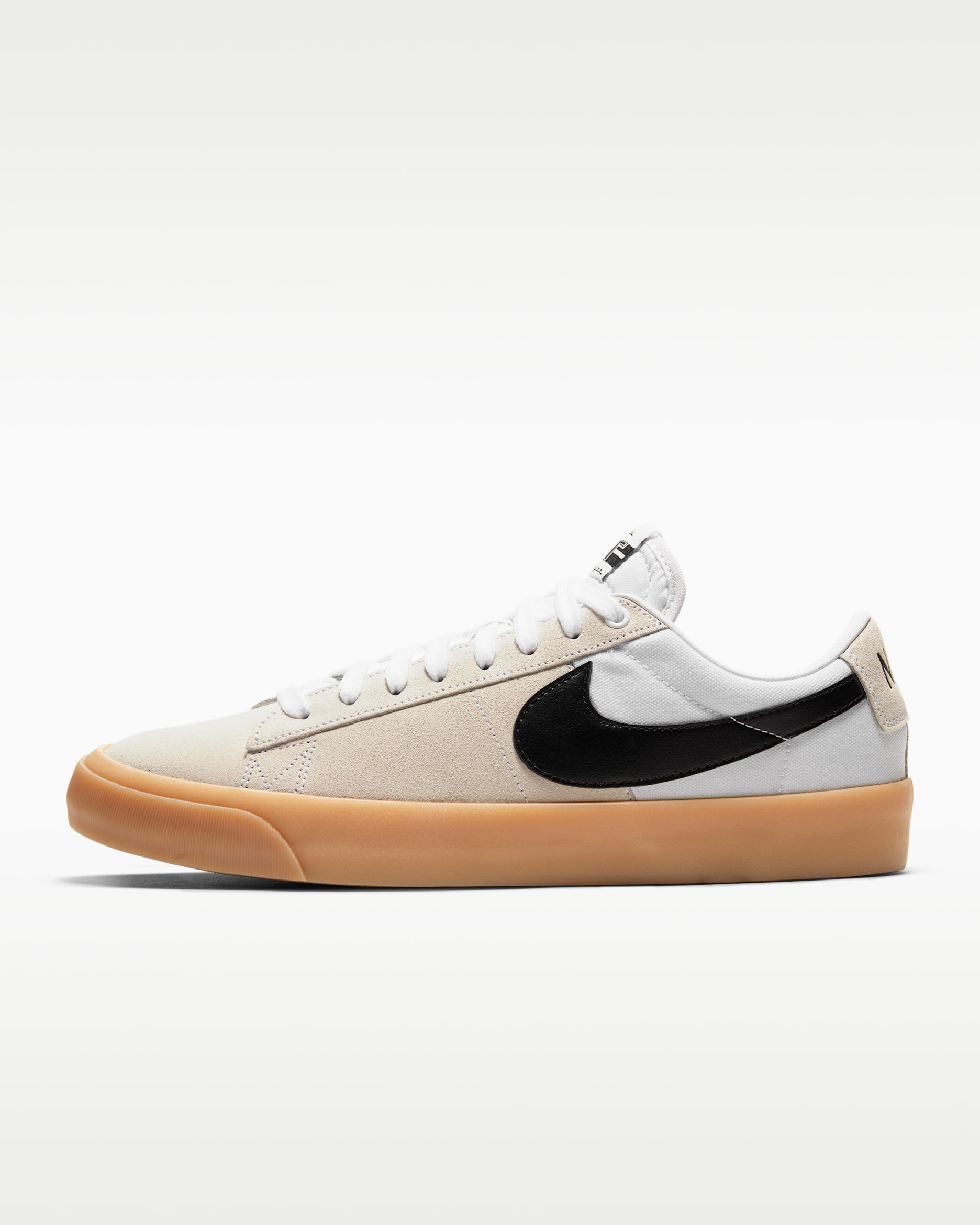 Nike SB Zoom Blazer Low Pro GT — White/White/White/Black