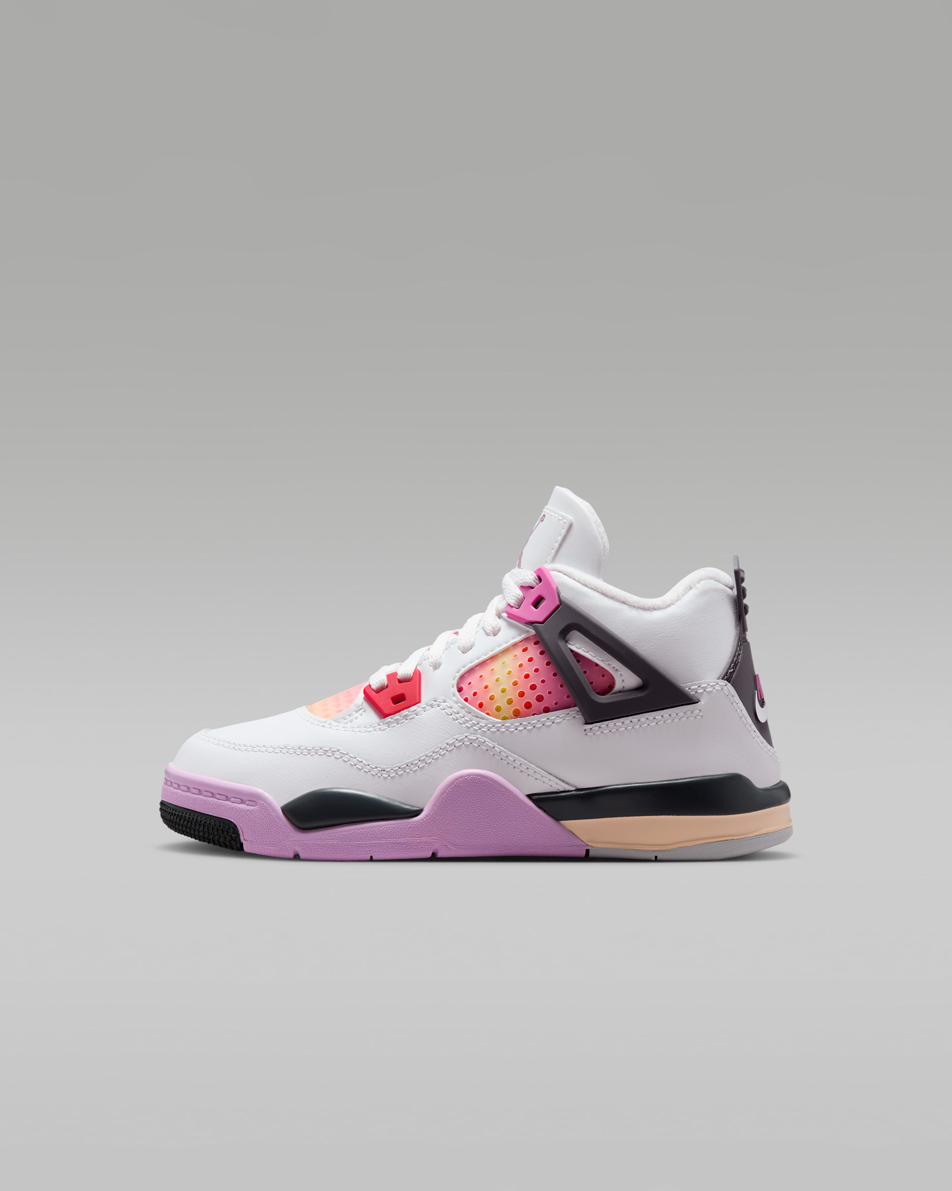 Jordan 4 Retro 'Comic'  — Off-White/Anthracite/Fire Pink/Fire Pink