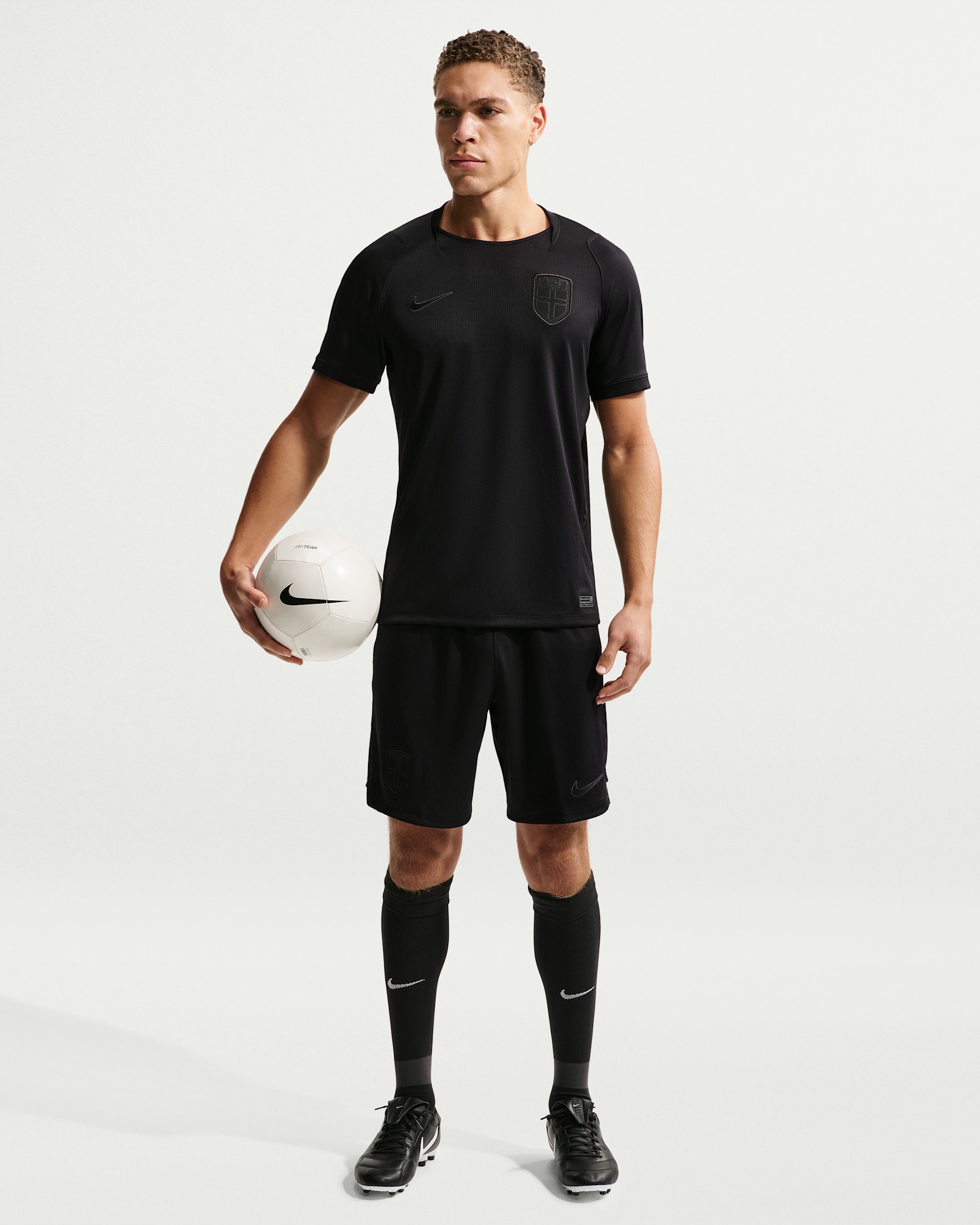 Norway 2026 Stadium Away — Black/Black/Black