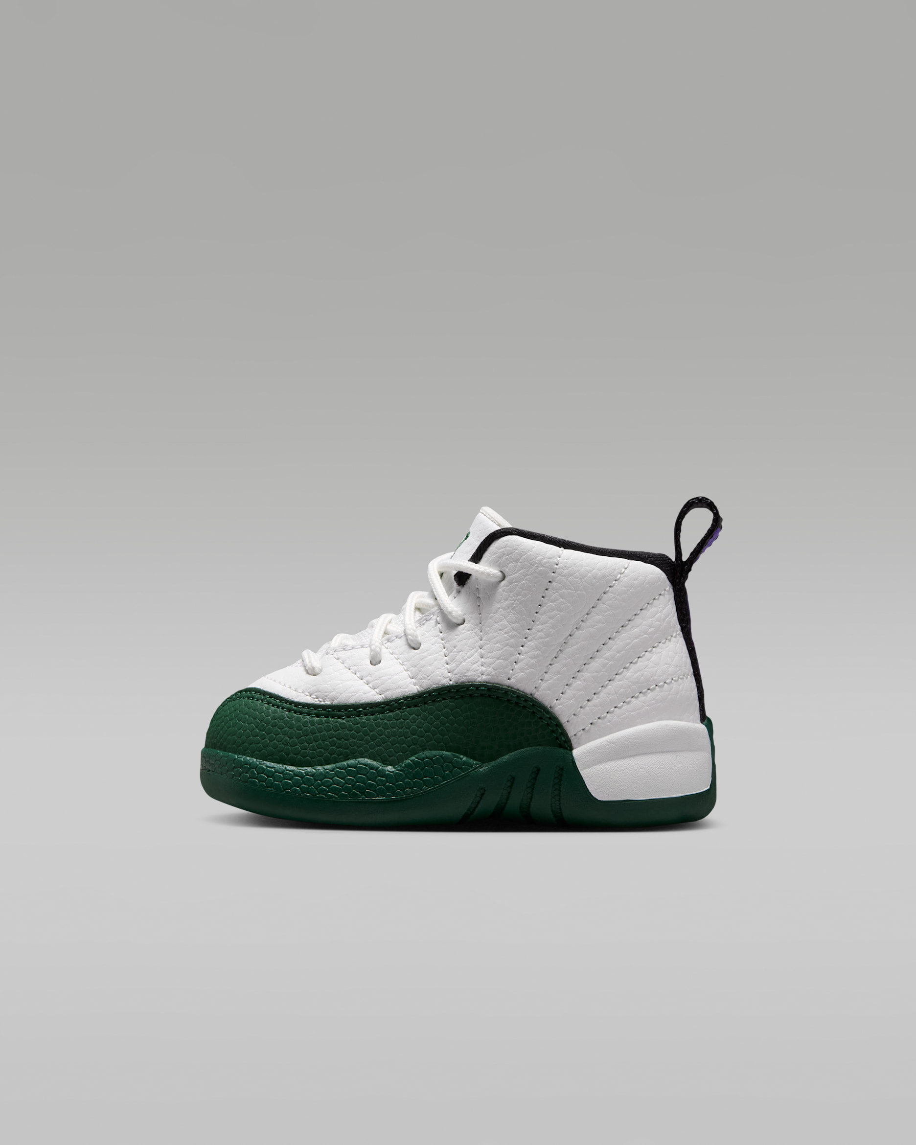 Jordan 12 Retro 'Idols Become Rivals' — Summit White/Fierce Purple/Fierce Purple/Gorge Green