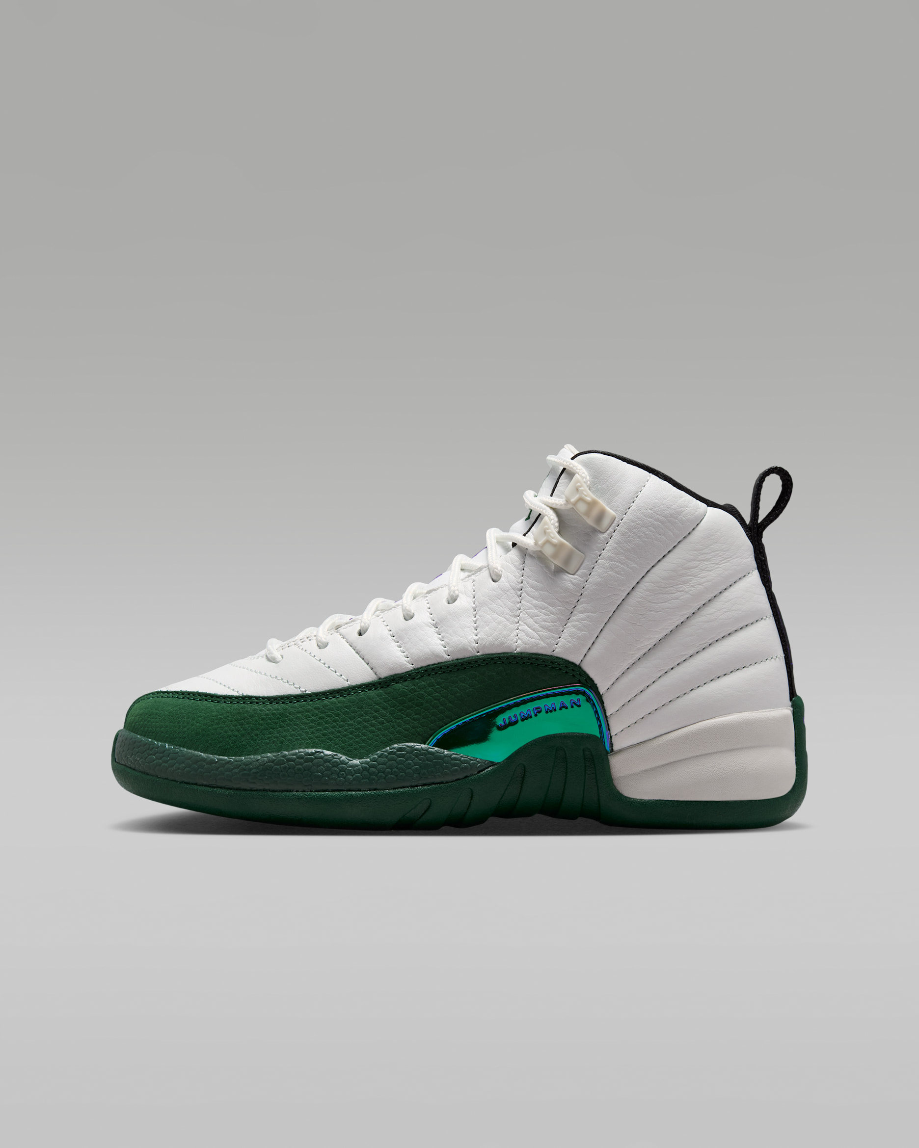 Air Jordan 12 Retro 'Idols Become Rivals' — Summit White/Fierce Purple/Fierce Purple/Gorge Green