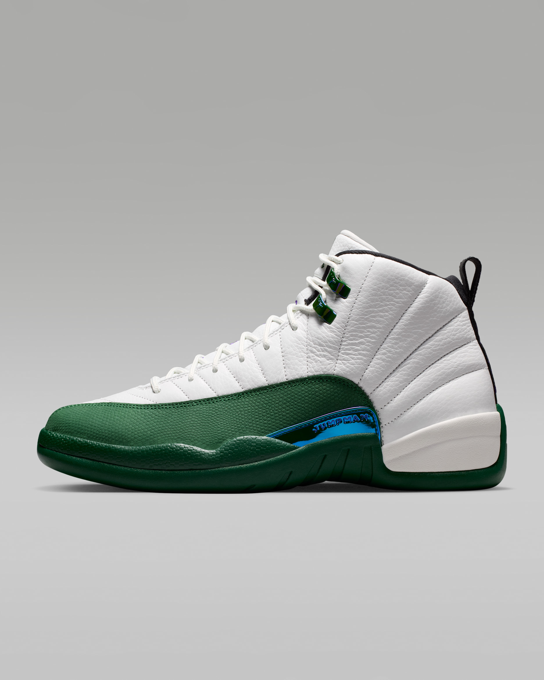 Air Jordan 12 Retro 'Idols Become Rivals' — Summit White/Fierce Purple/Gorge Green