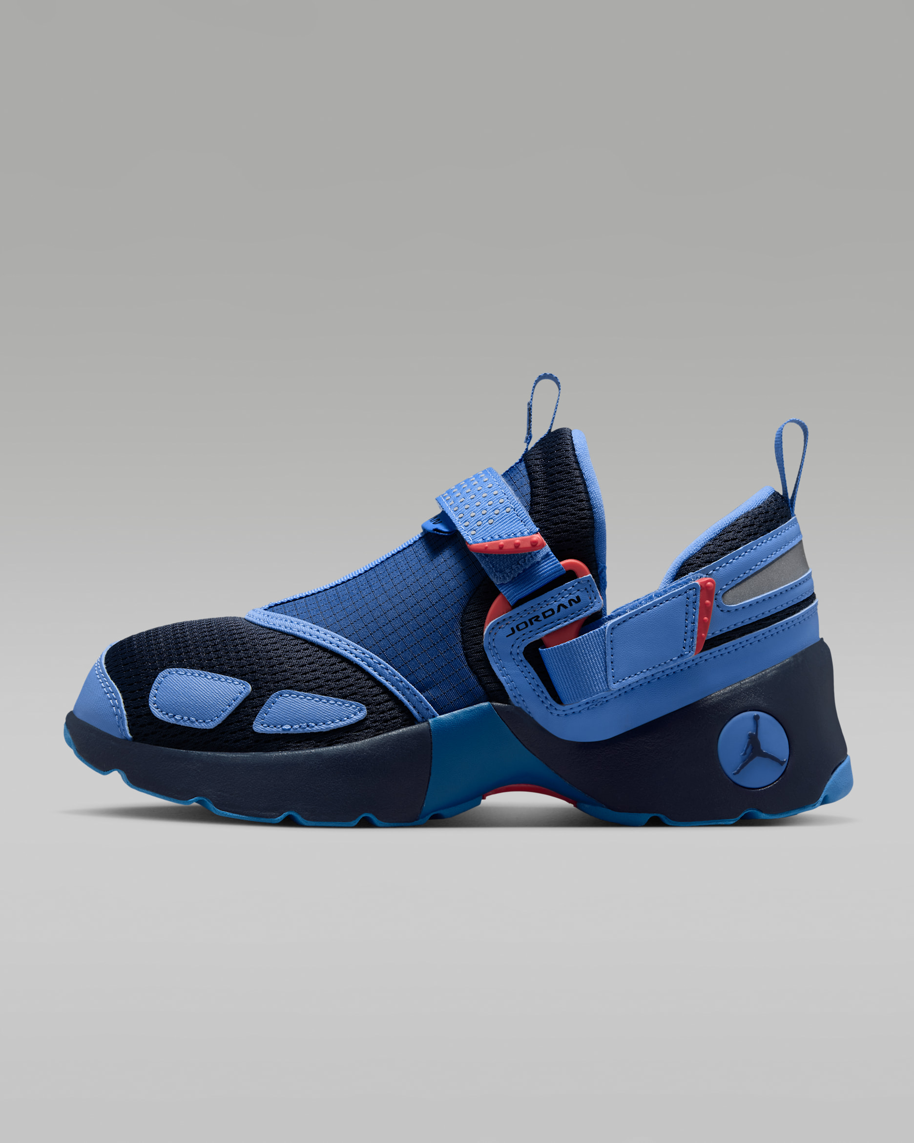 Jordan Trunner LX — Blue Beyond/Track Red/Reflective Silver/Obsidian