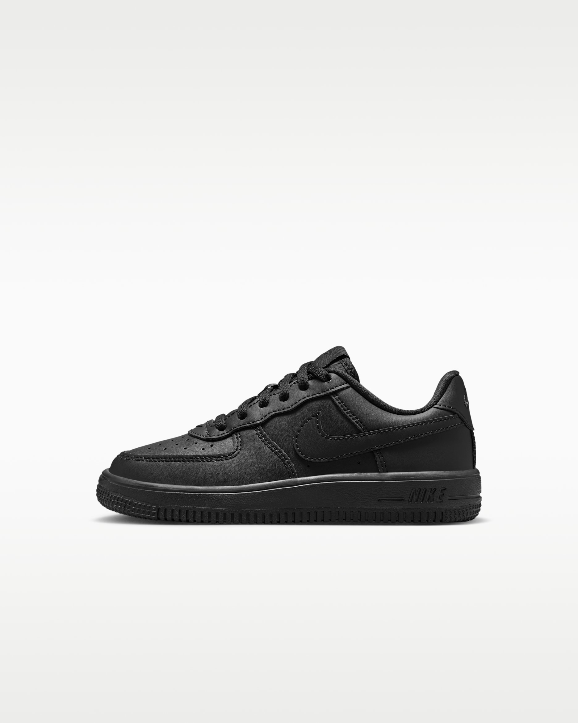 Nike Force 1 Low — Black/Black/Black/Black