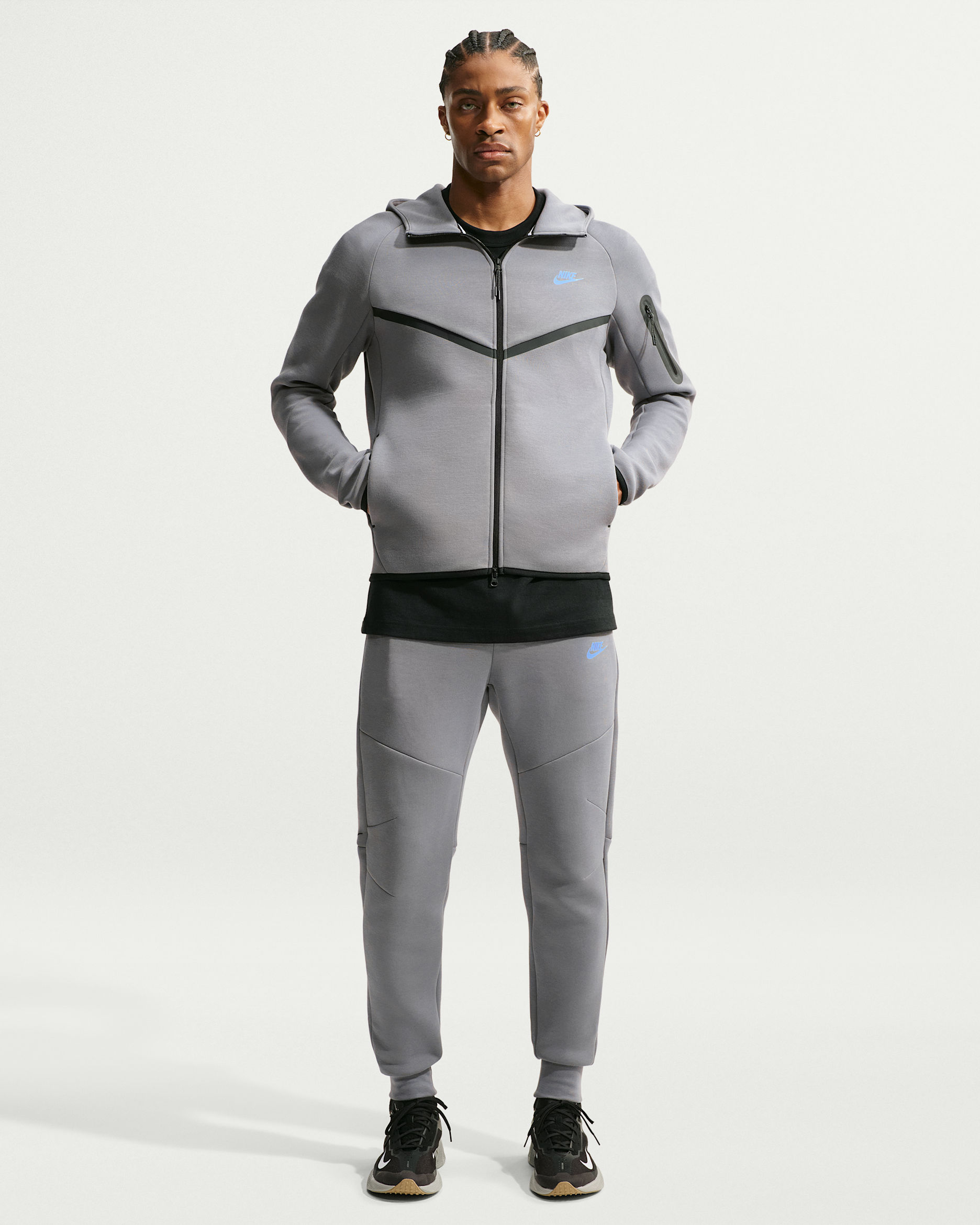 Nike Tech — Smoke Grey/Football Blue