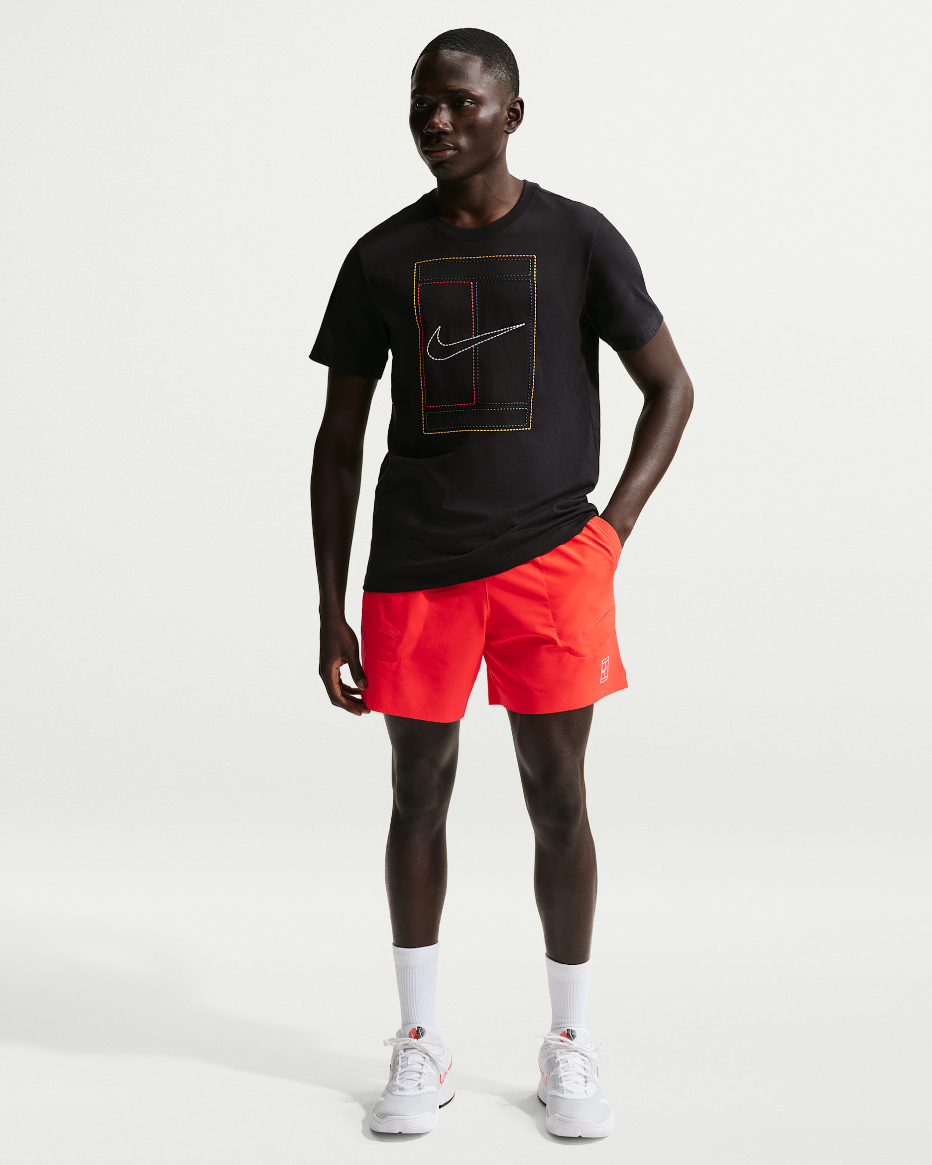 NikeCourt Advantage — Chile Red/White