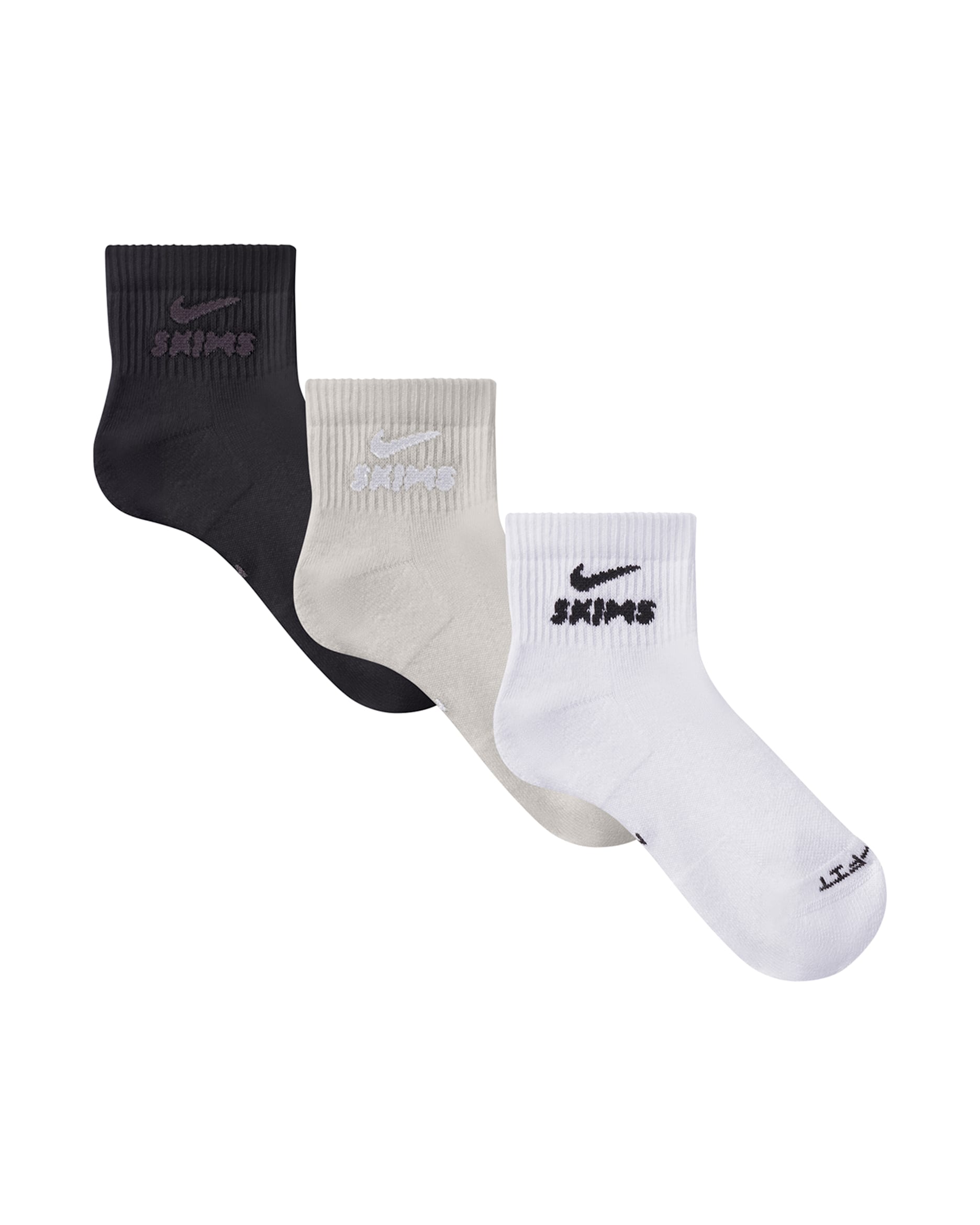 NikeSKIMS Dri-FIT — Multi-Colour/NSKM Snow/Grey Heather