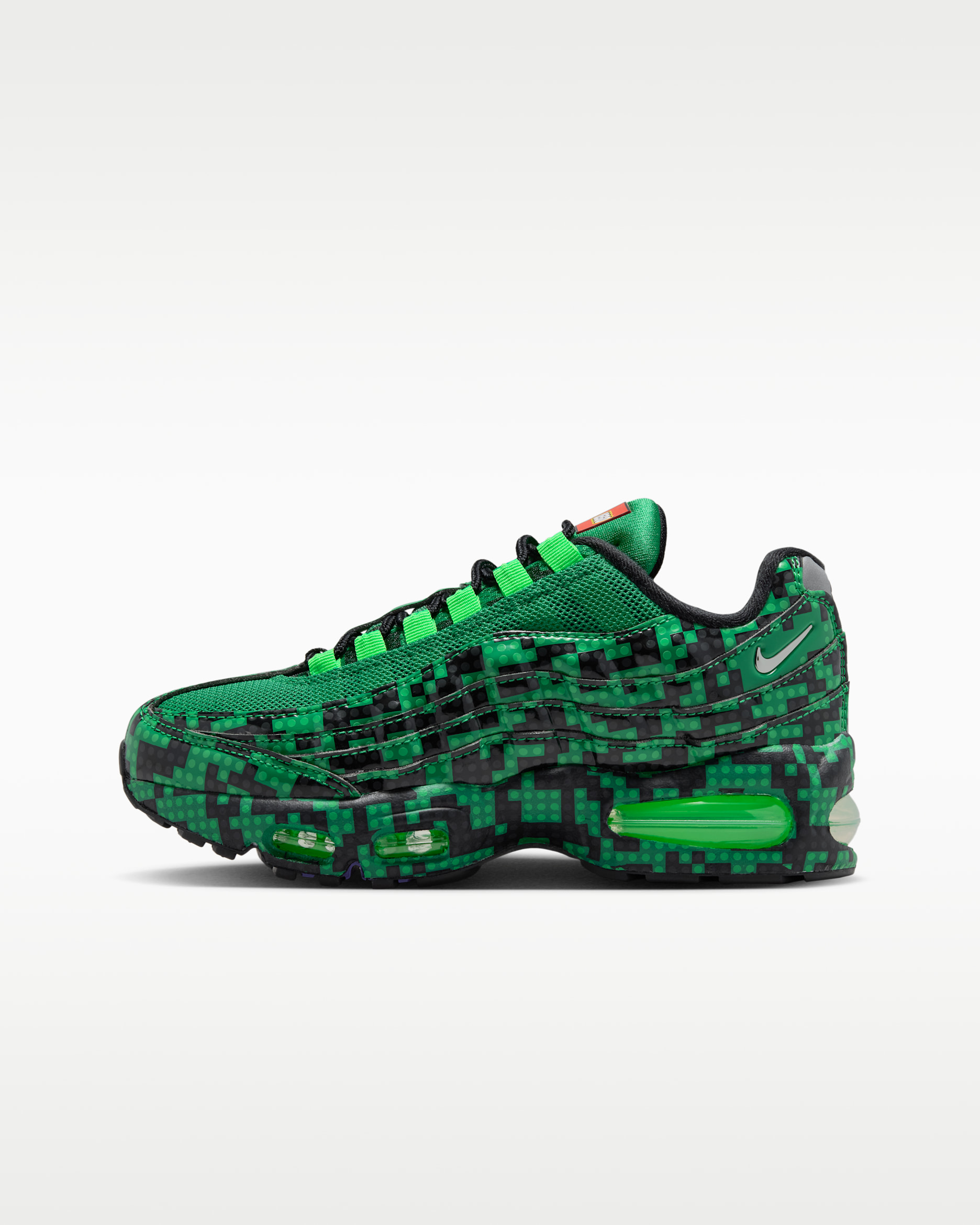 Nike Air Max 95 x LEGO® Collection — Lucky Green/Black/Green Strike/Metallic Silver