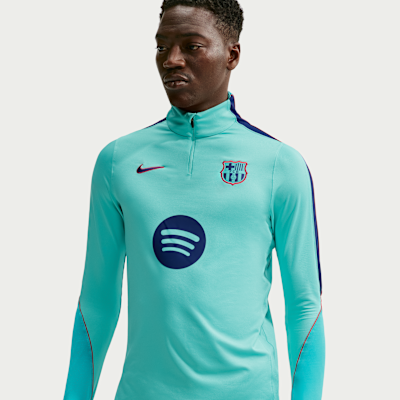 F.C. Barcelona Strike Third — Green Frost/Dusty Cactus/Loyal Blue/Loyal Blue
