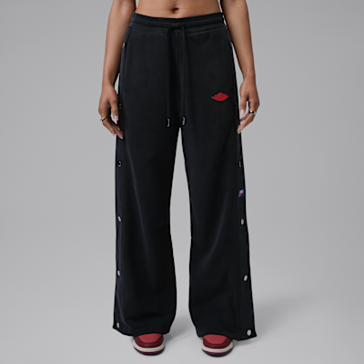 Jordan Flight Fleece — Black/University Red