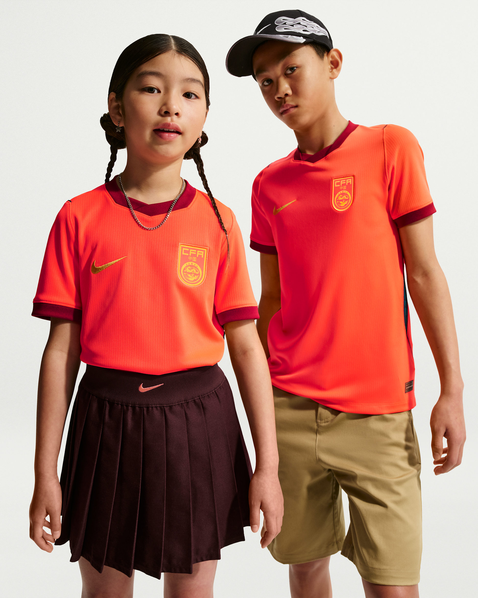 China 2026 Stadium Home — Bright Crimson/Team Red/Midnight Turquoise/Yellow Ochre