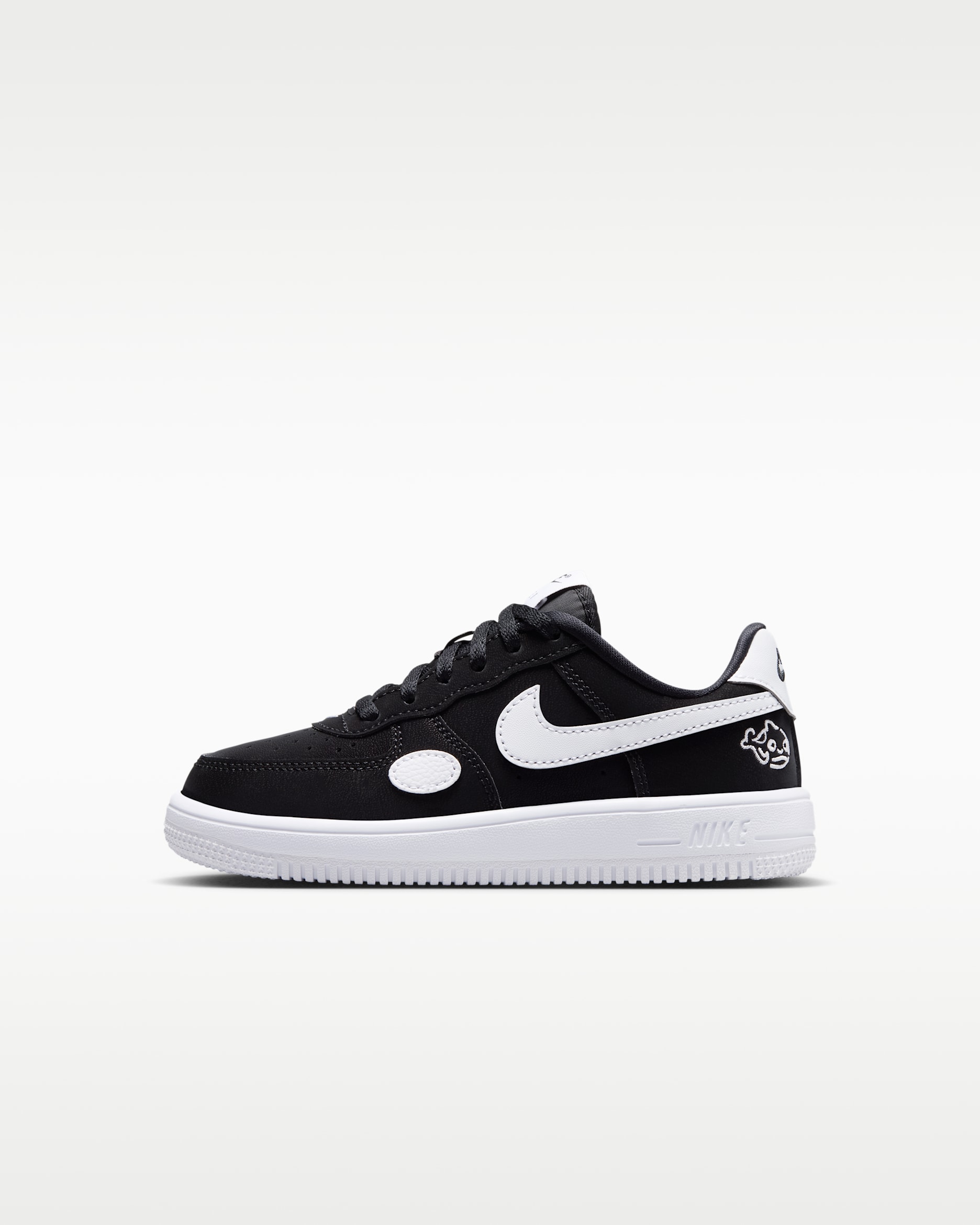 Nike Force 1 Low — Black/White