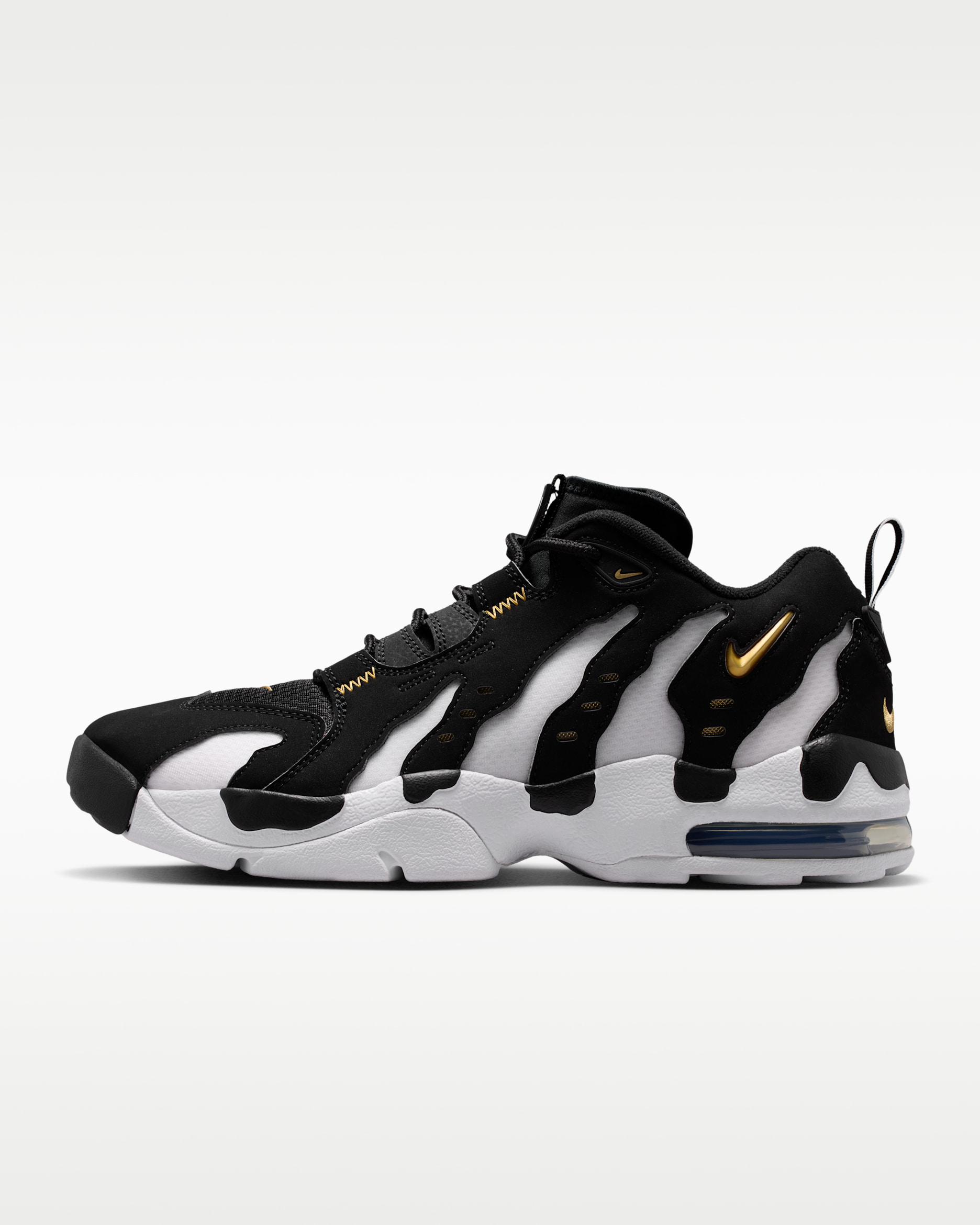 Nike Air DT Max '96 Low — Black/White/Metallic Gold