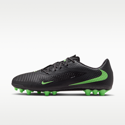 Nike Phantom 6 Low Academy — Black/Black/Illusion Green