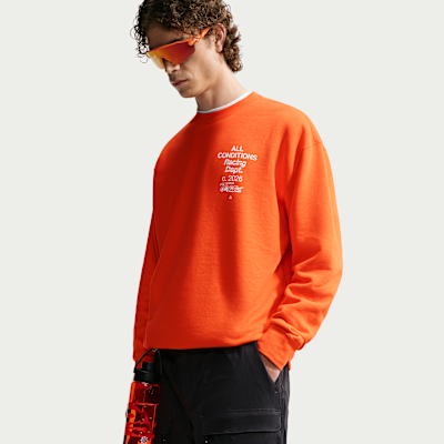ACG Tuff Fleece — Safety Orange/White
