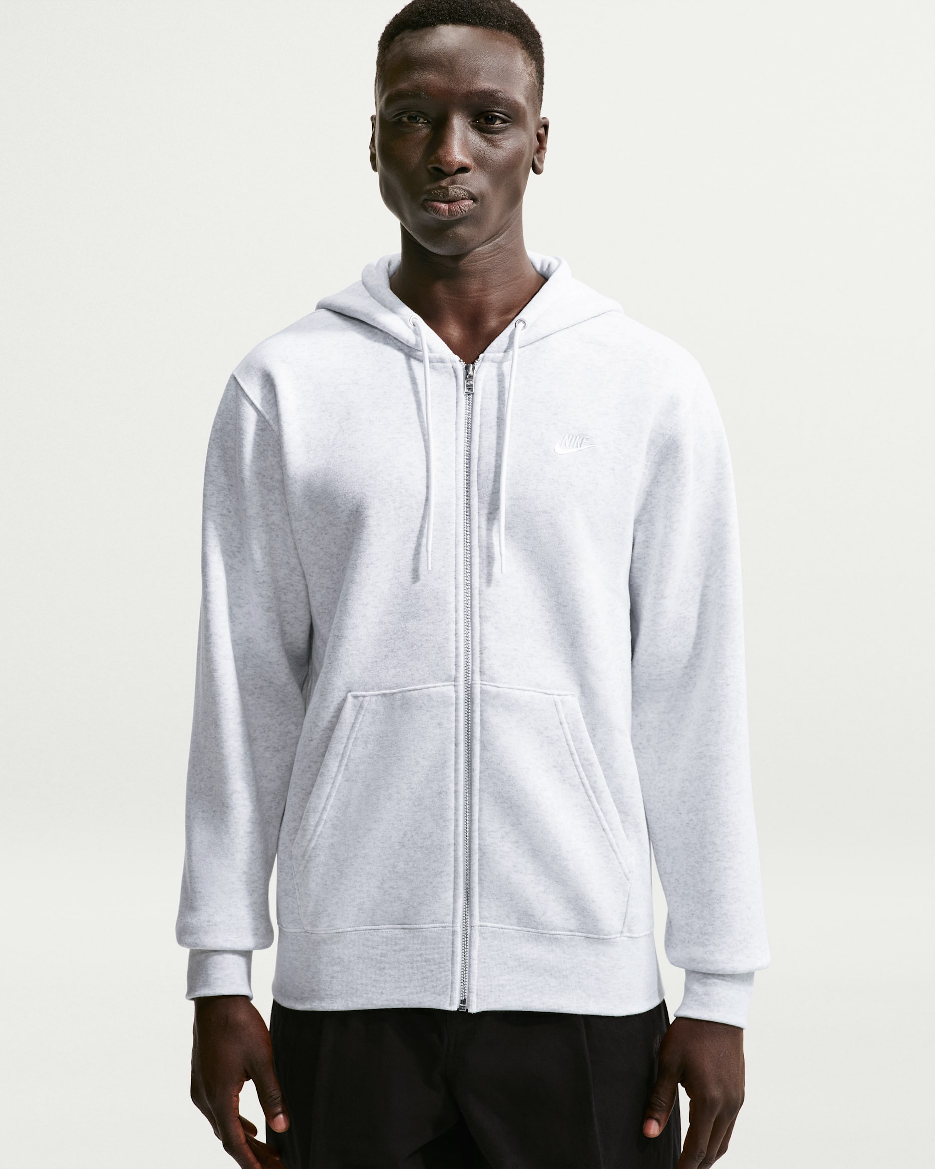 Nike Club — Birch Heather/White/White