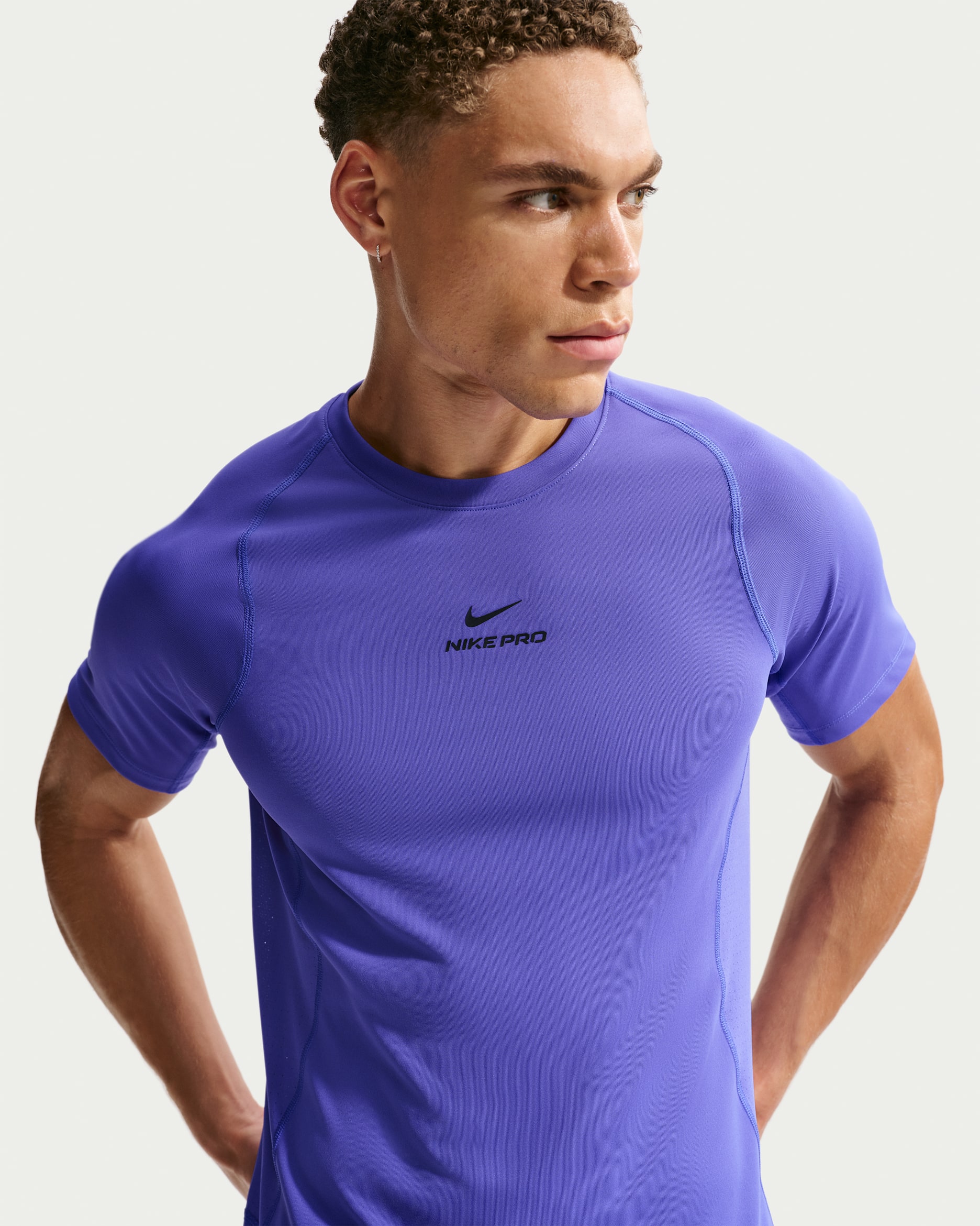 Nike Pro Training — Persian Violet/Black