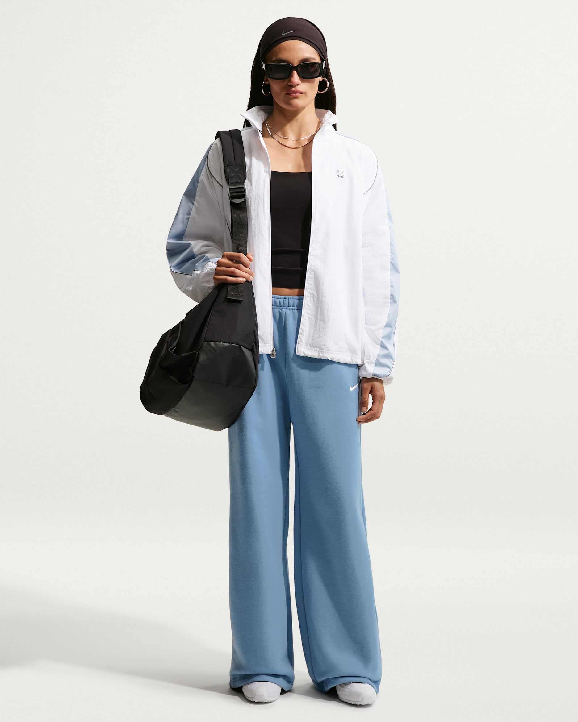 Nike Studio Fleece Medium Weight — Work Blue/Sail