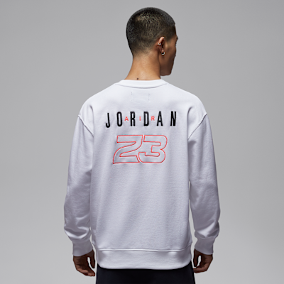 Jordan Flight Fleece — White/Infrared 23