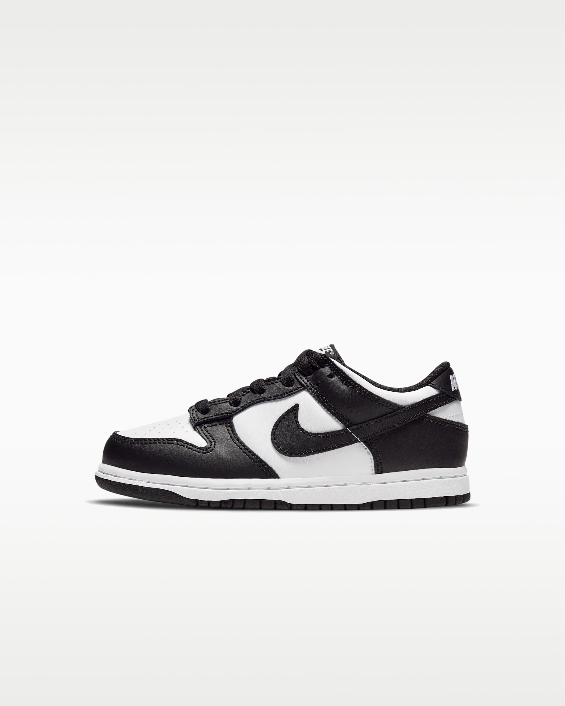 Nike Dunk Low — White/White/Black
