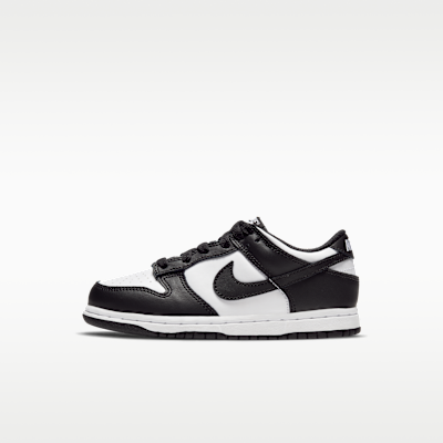 Nike Dunk Low — White/White/Black