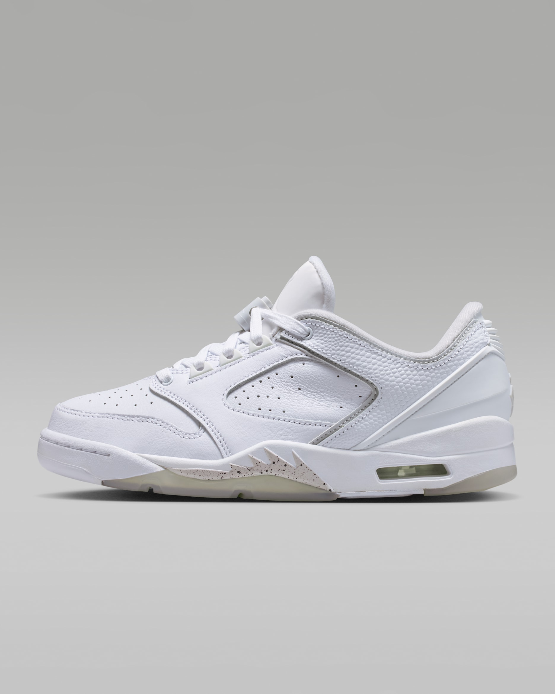 Jordan Sixty Plus Low — White/Anthracite/Neutral Grey