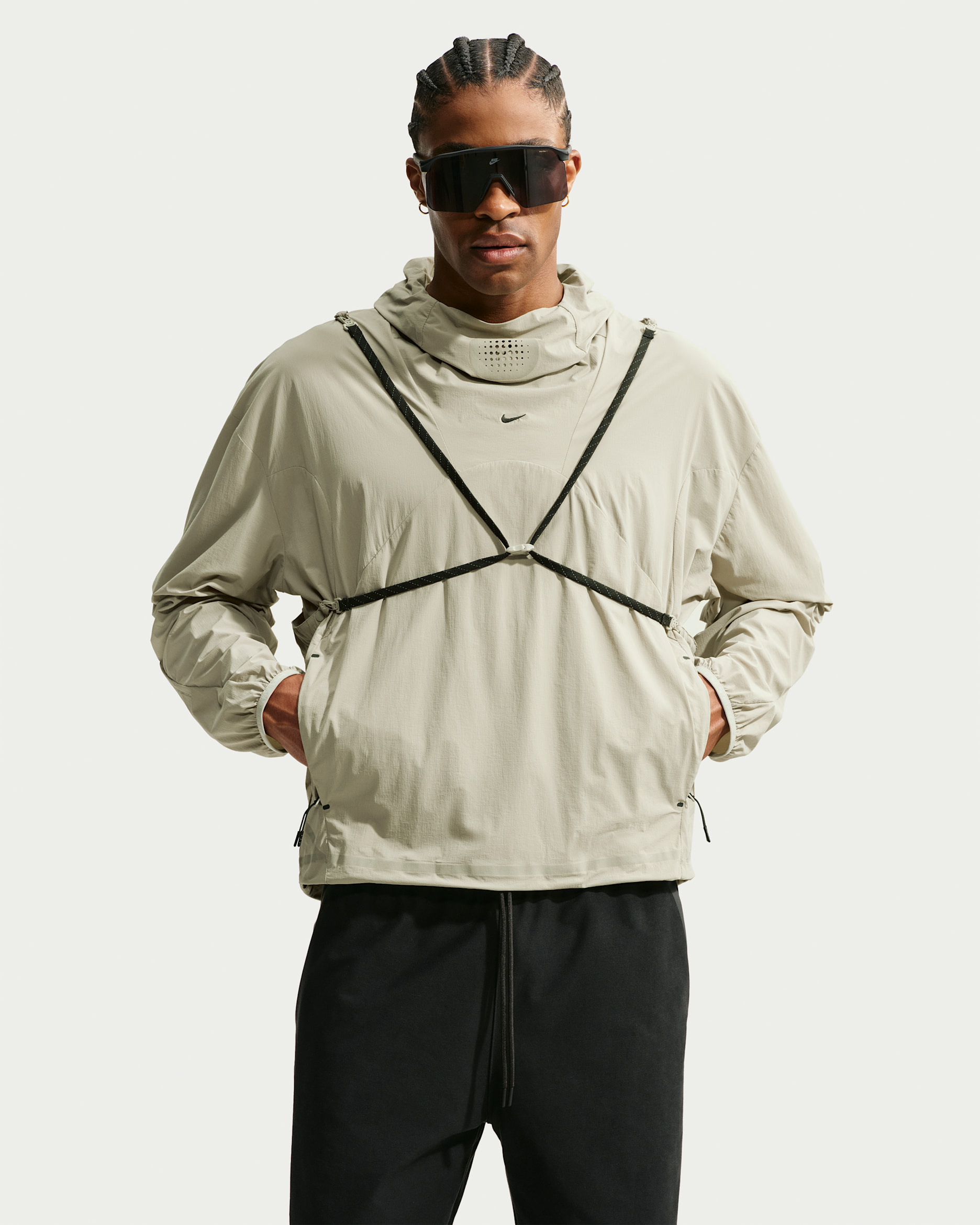 Nike Tech Helios — Spruce Fog/Light Pumice/Black