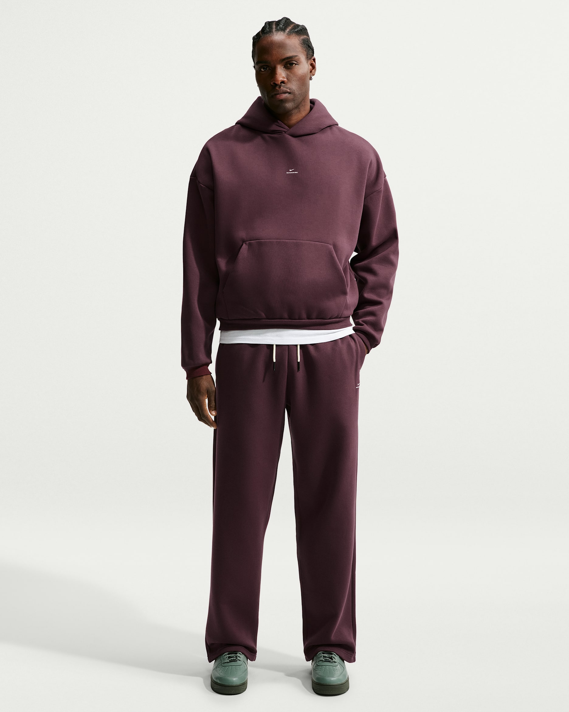 Nike Standard Issue — Burgundy Crush/Pale Ivory