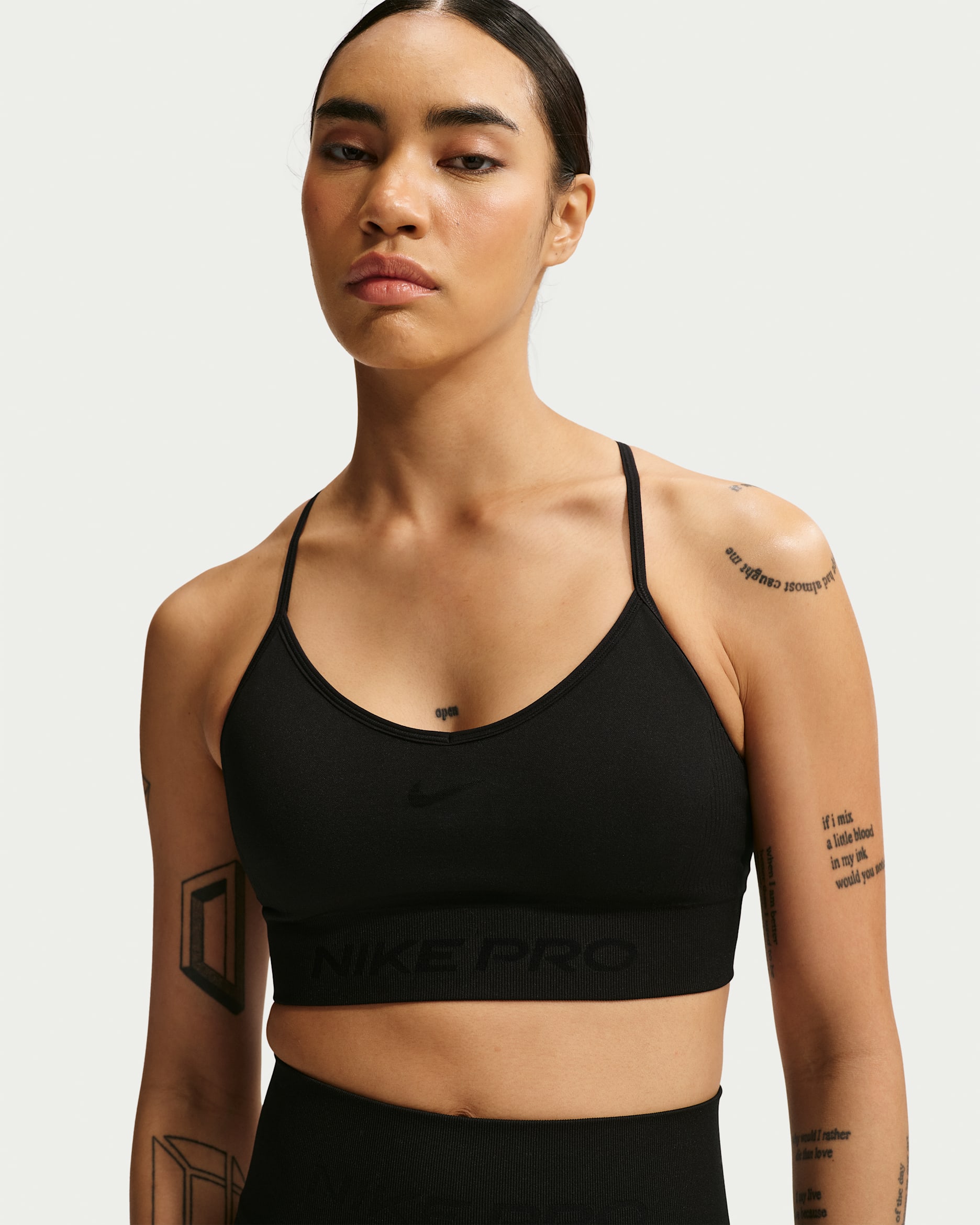 Nike Pro Seamless — Black