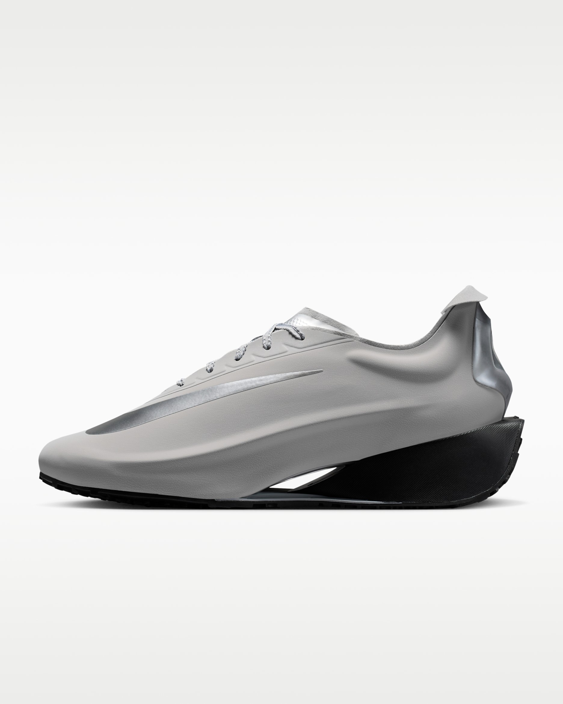 Nike First Sight Noir — Flat Silver/Black/Metallic Silver