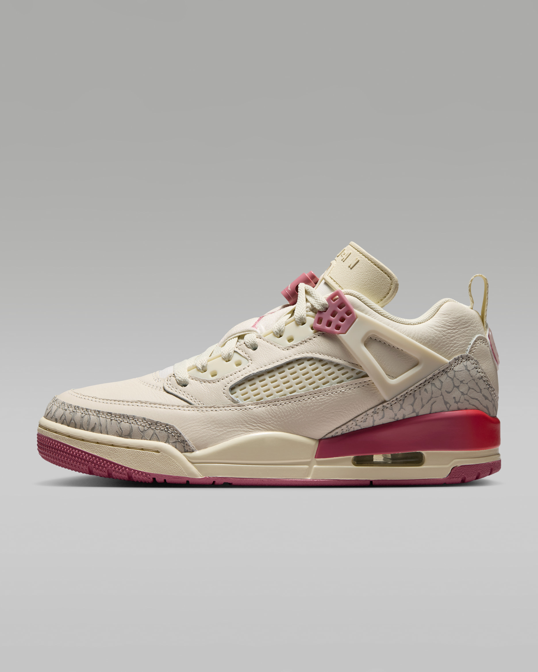 Jordan Spizike Low — Pale Ivory/Track Red/Coconut Milk/Desert Berry