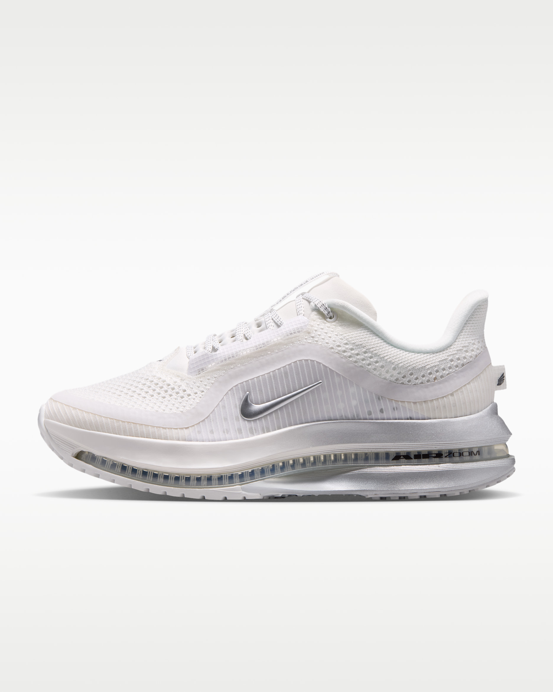 Nike Pegasus Premium  — Summit White/Grey Fog/Black/Metallic Silver