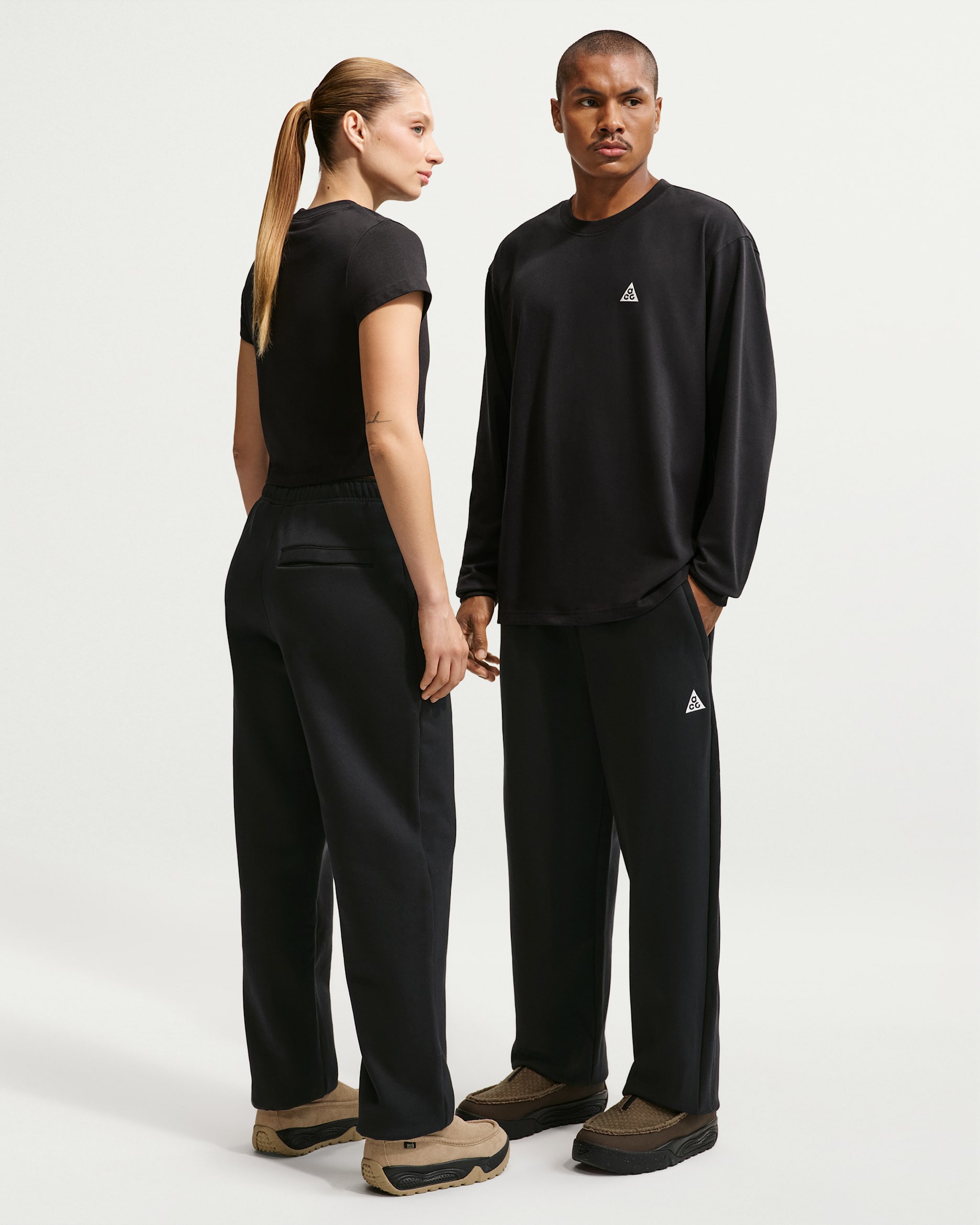 ACG Tuff Fleece — Black/Summit White