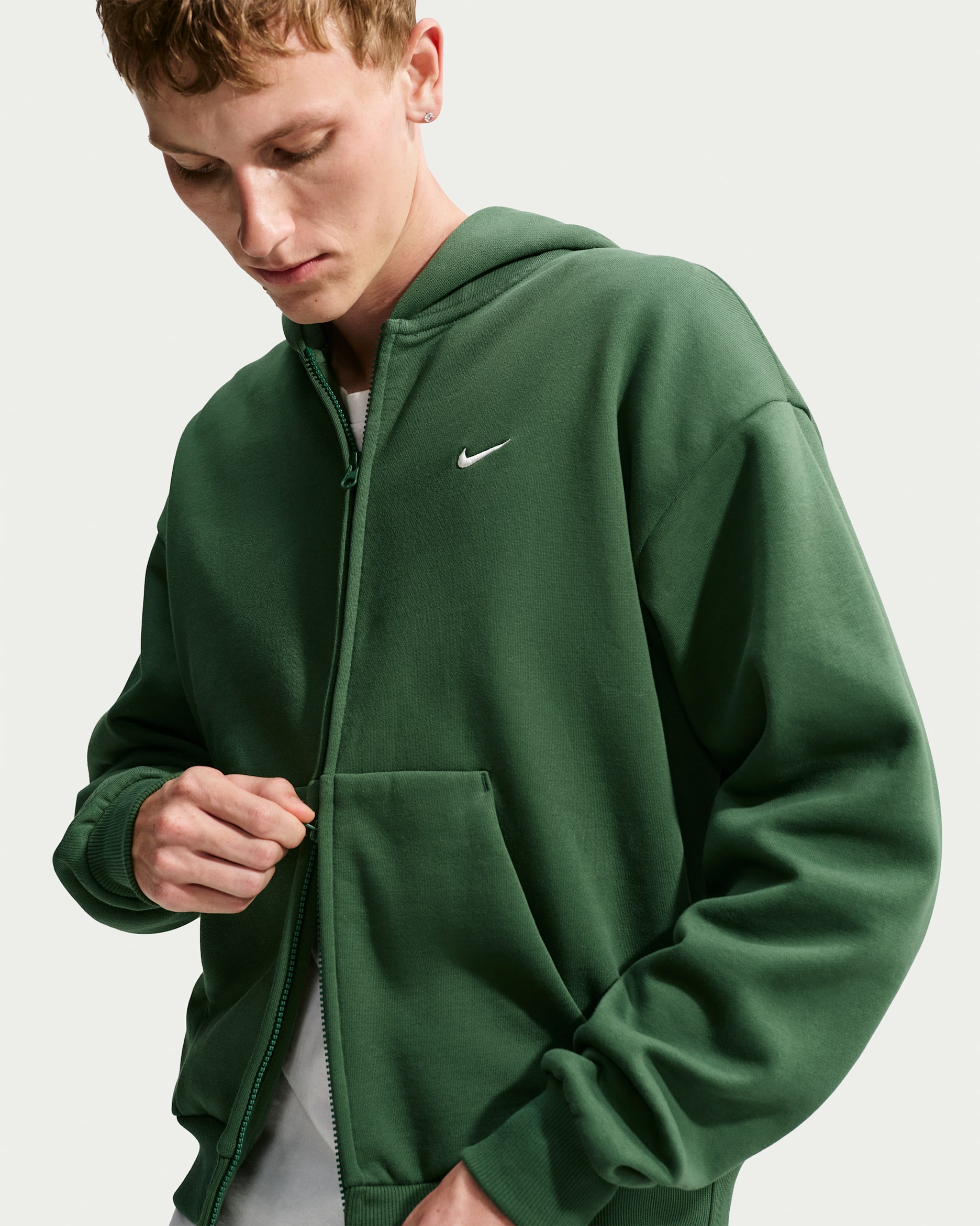 Nike Solo Fleece — Fir/Sail