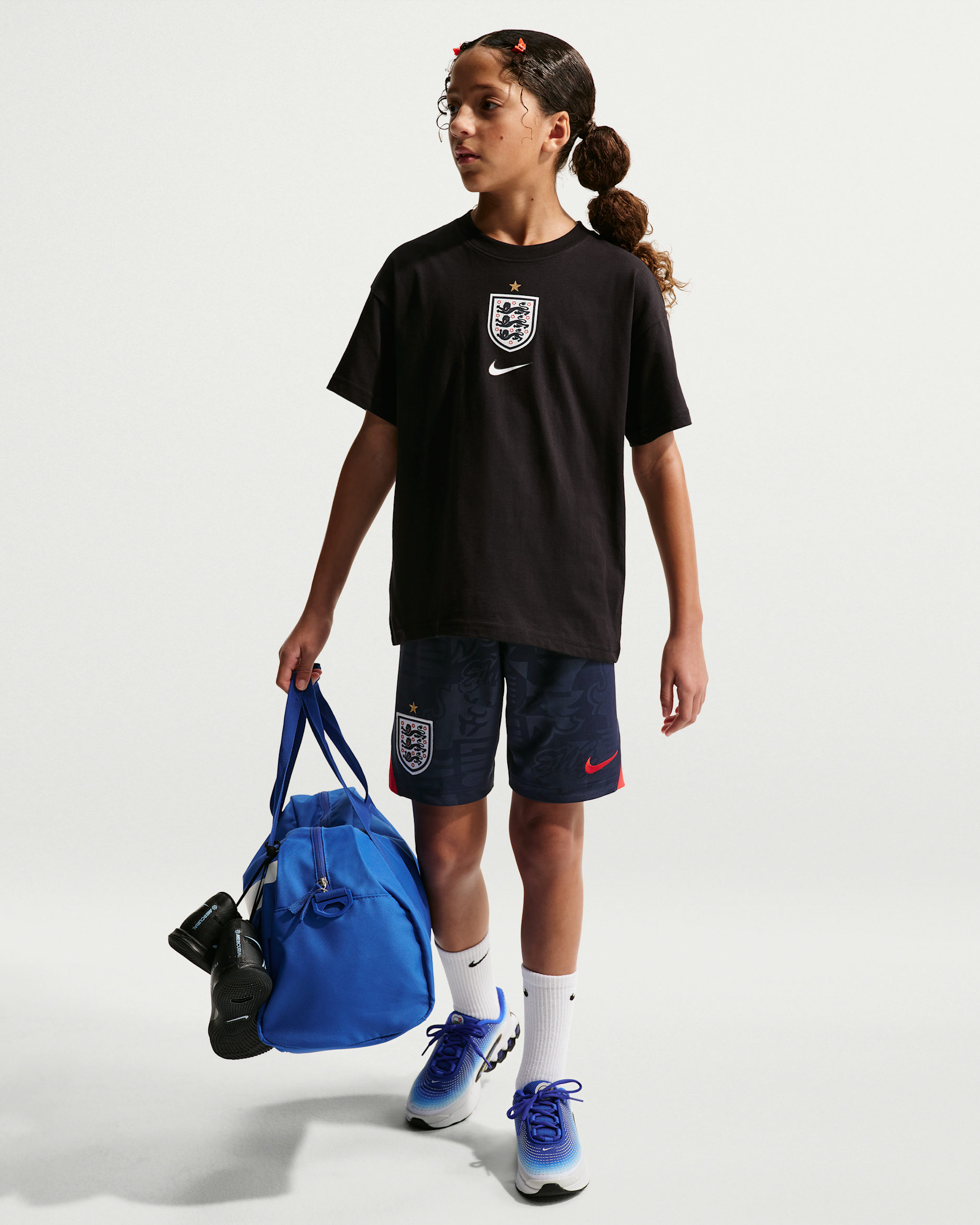 England 2026 Stadium Away — Obsidian/Speed Red/White/Speed Red