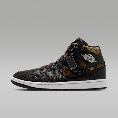 Air Jordan 1 Mid SE — Black/Velvet Brown/Chalk