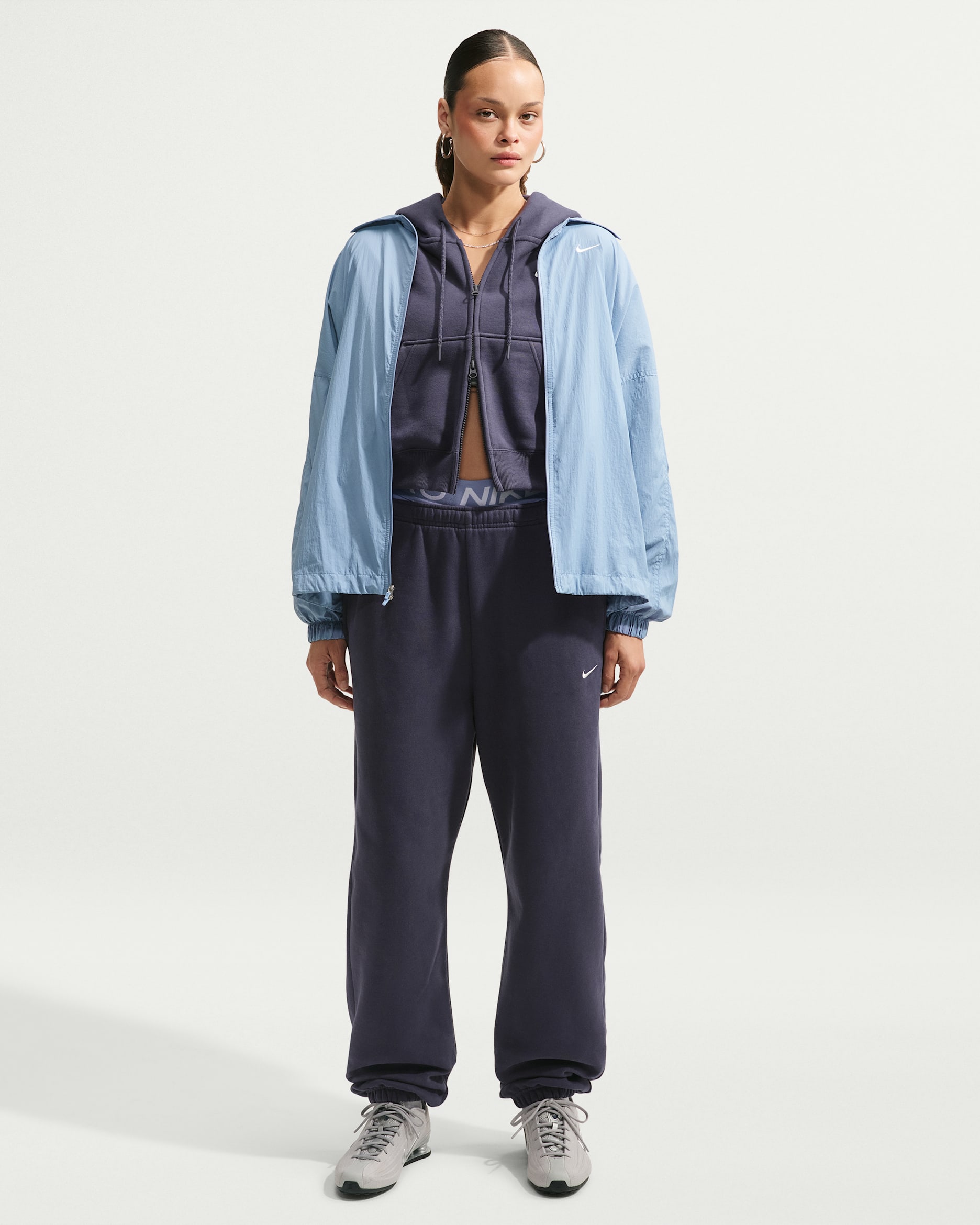 Nike Studio Fleece Medium Weight — Gridiron/Sail
