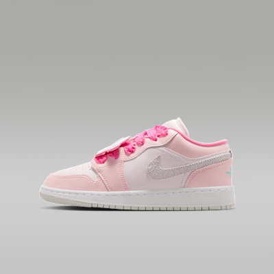 Air Jordan 1 Low SE — Pink Bloom/Pearl Pink/Hyper Orange/Pink Glow