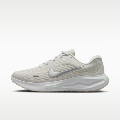 Nike Journey Run — Summit White/Barely Green/White/Metallic Silver