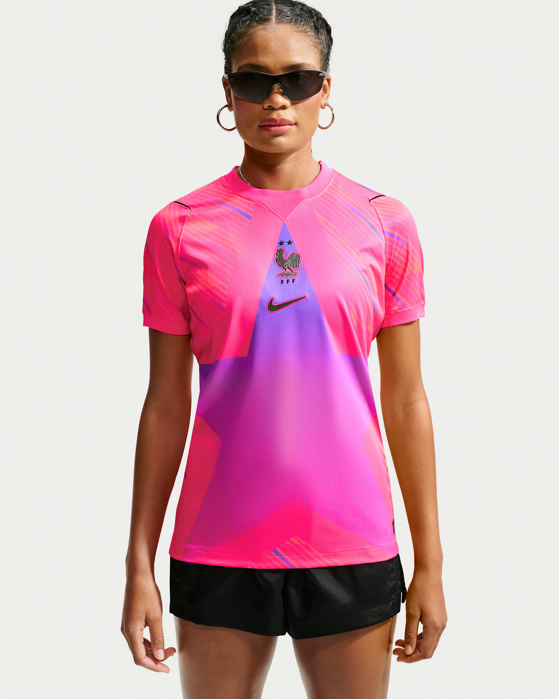 FFF 2026 Stadium Goalkeeper — Hyper Pink/Sunset Pulse/Bright Violet/Black