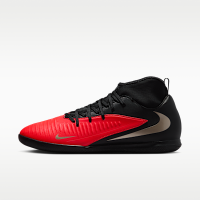 Nike Phantom 6 High Club — Bright Crimson/Black/Blur