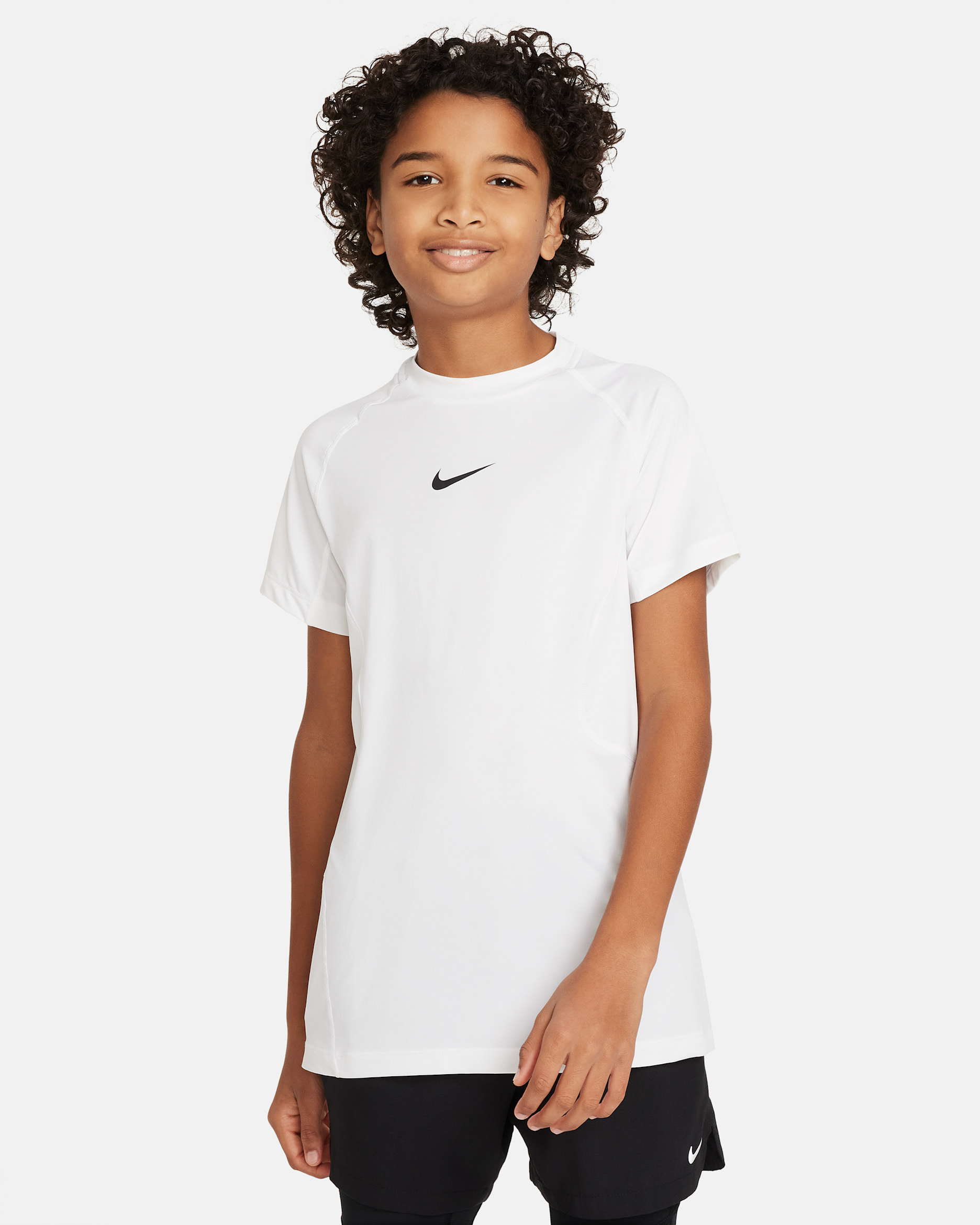 Nike Pro — White/Black
