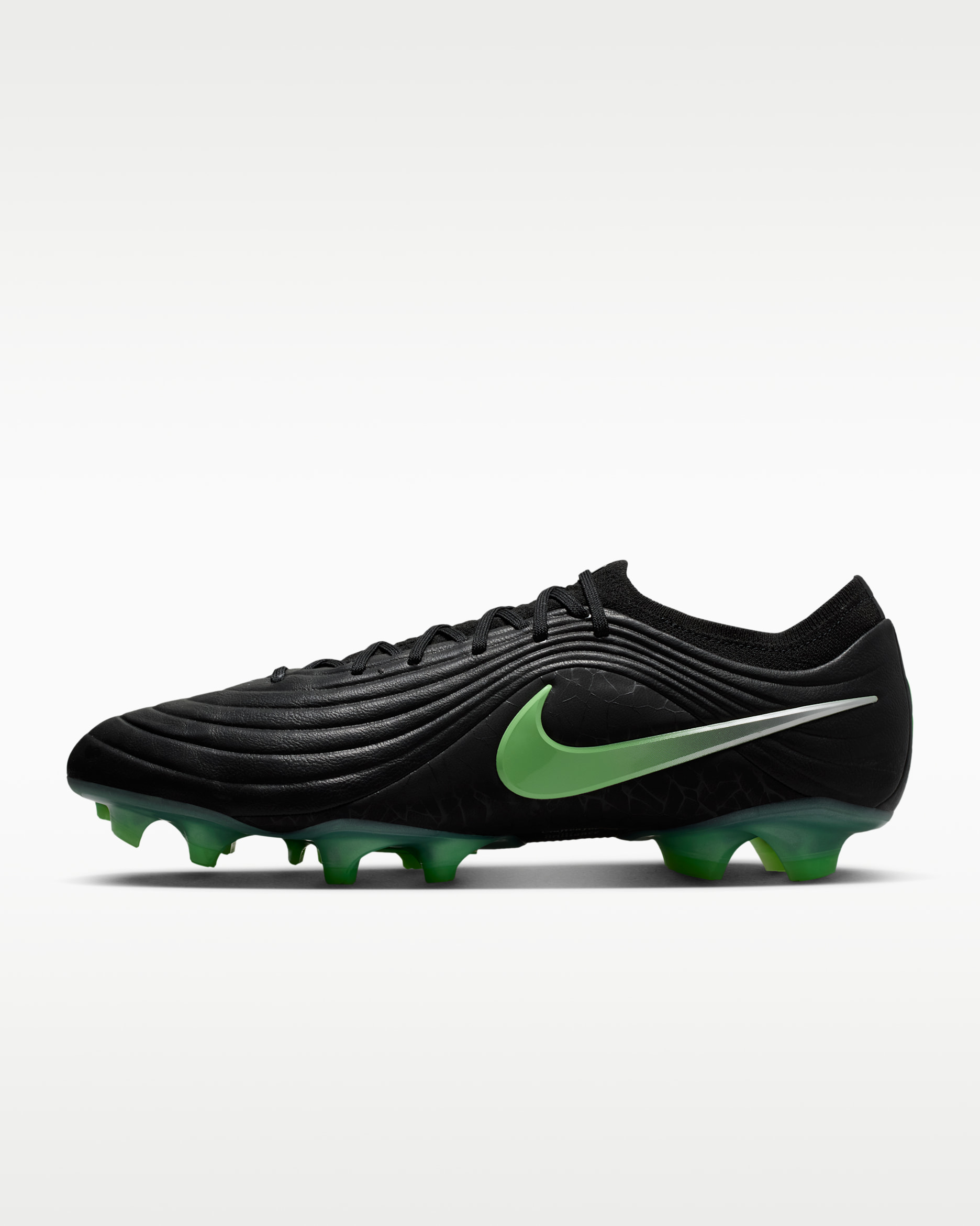 Nike Tiempo Maestro Elite — Black/Black/Illusion Green