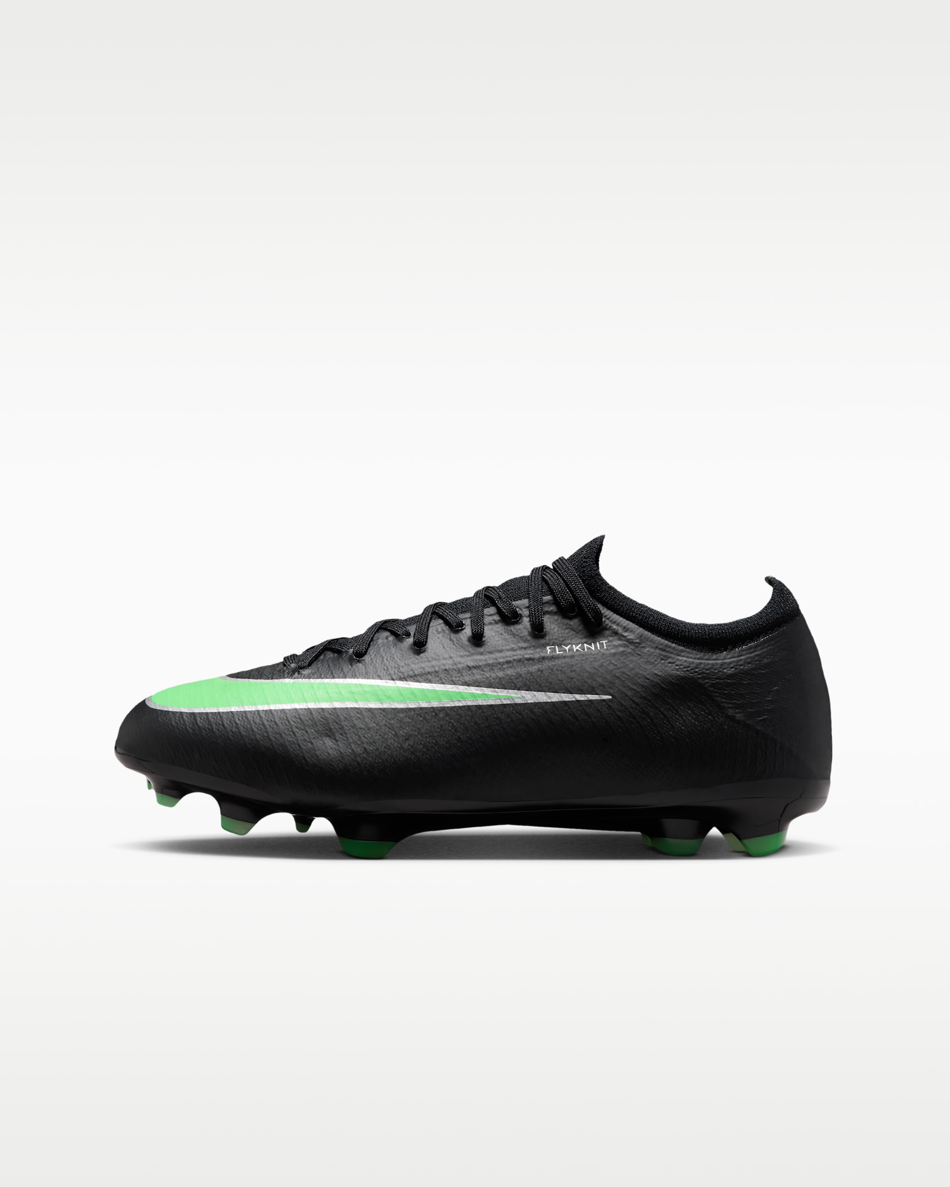 Nike Jr. Mercurial Vapor 17 Pro — Black/Black/Illusion Green