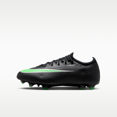 Nike Jr. Mercurial Vapor 17 Pro — Black/Black/Illusion Green