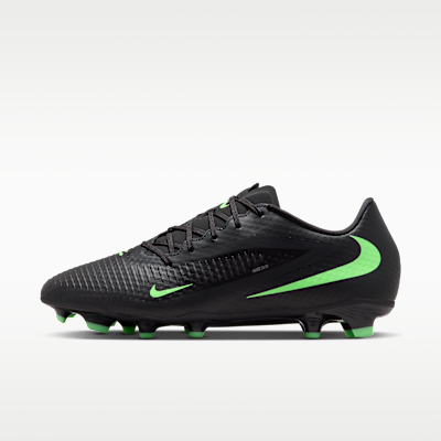 Nike Phantom 6 Low Academy — Black/Black/Illusion Green